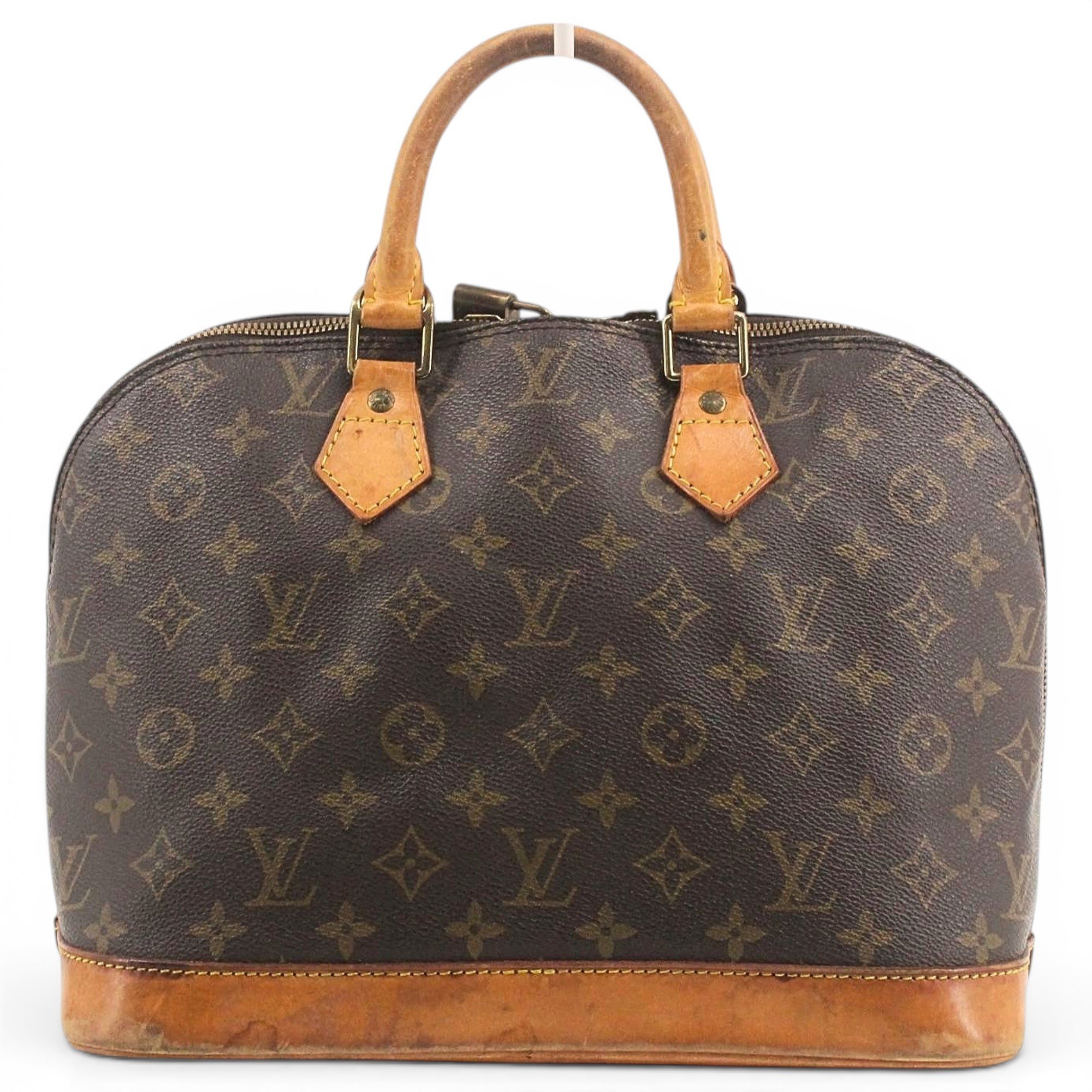 Alma leather handbag