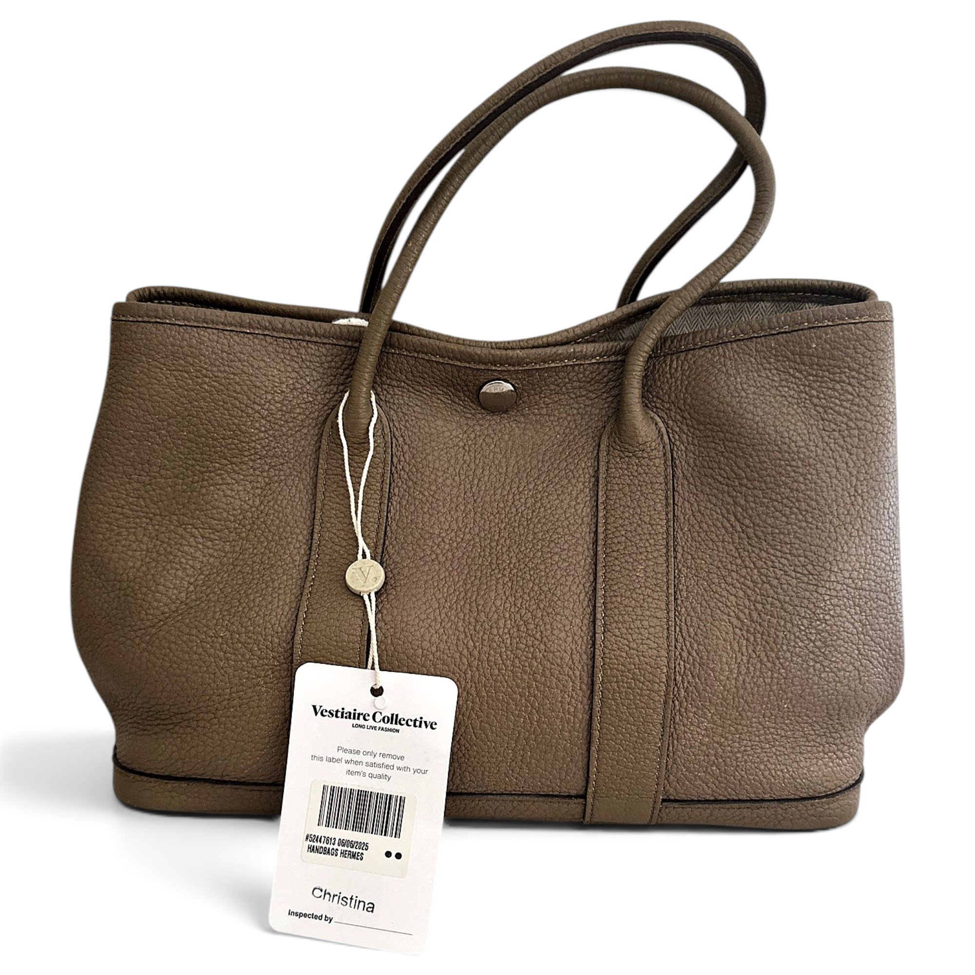 Hermes Garden Party Handbag