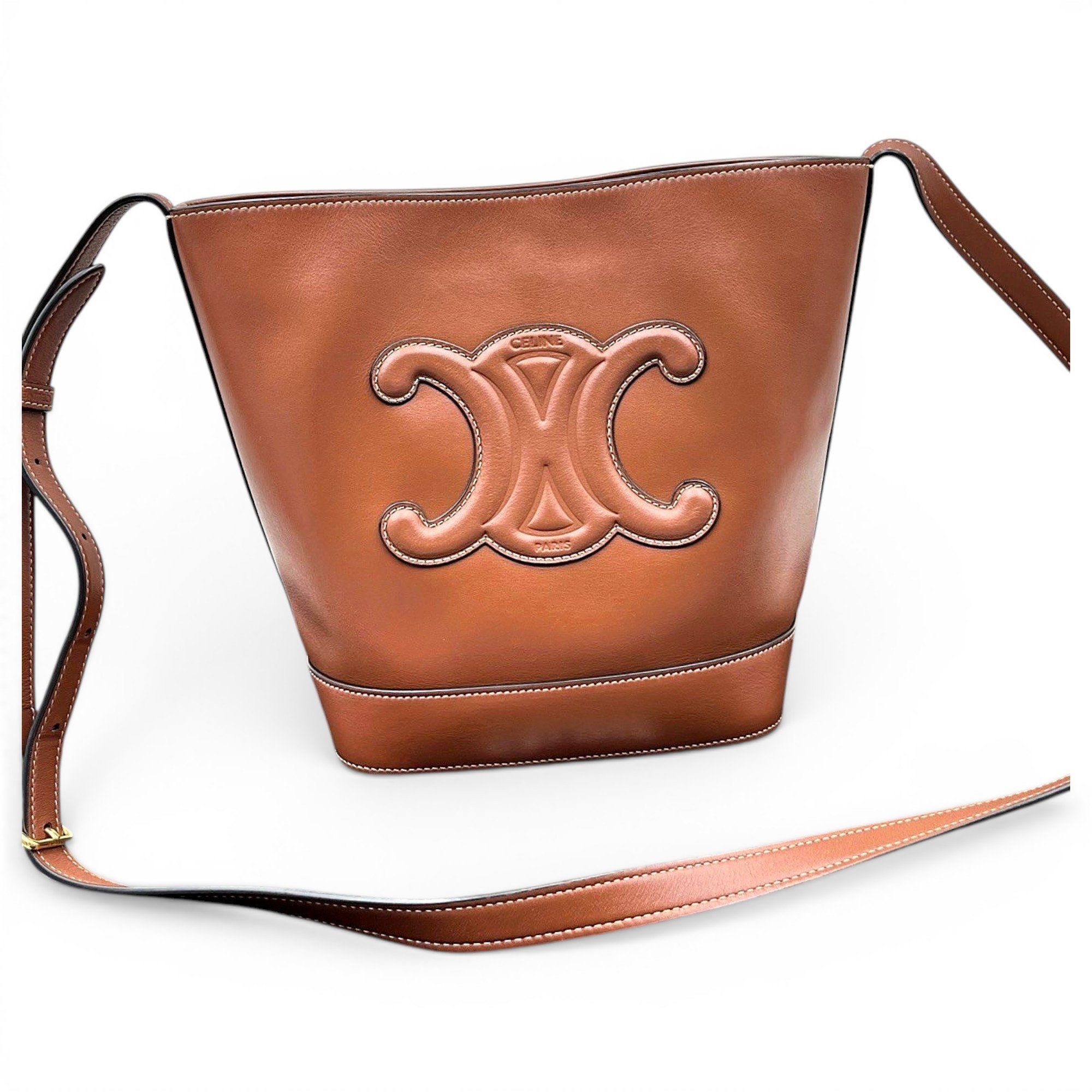 Leather handbag