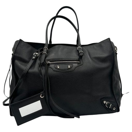 Papier leather crossbody bag