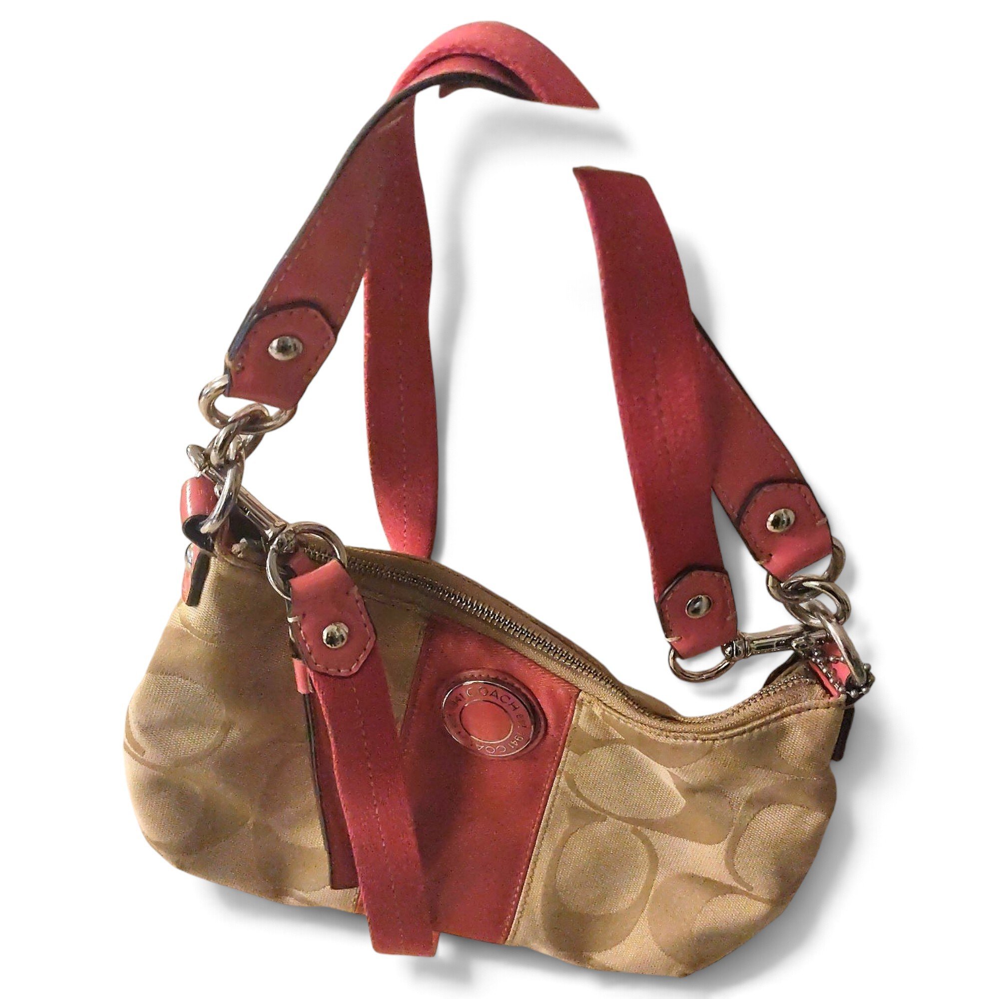 Signature Sufflette cloth handbag