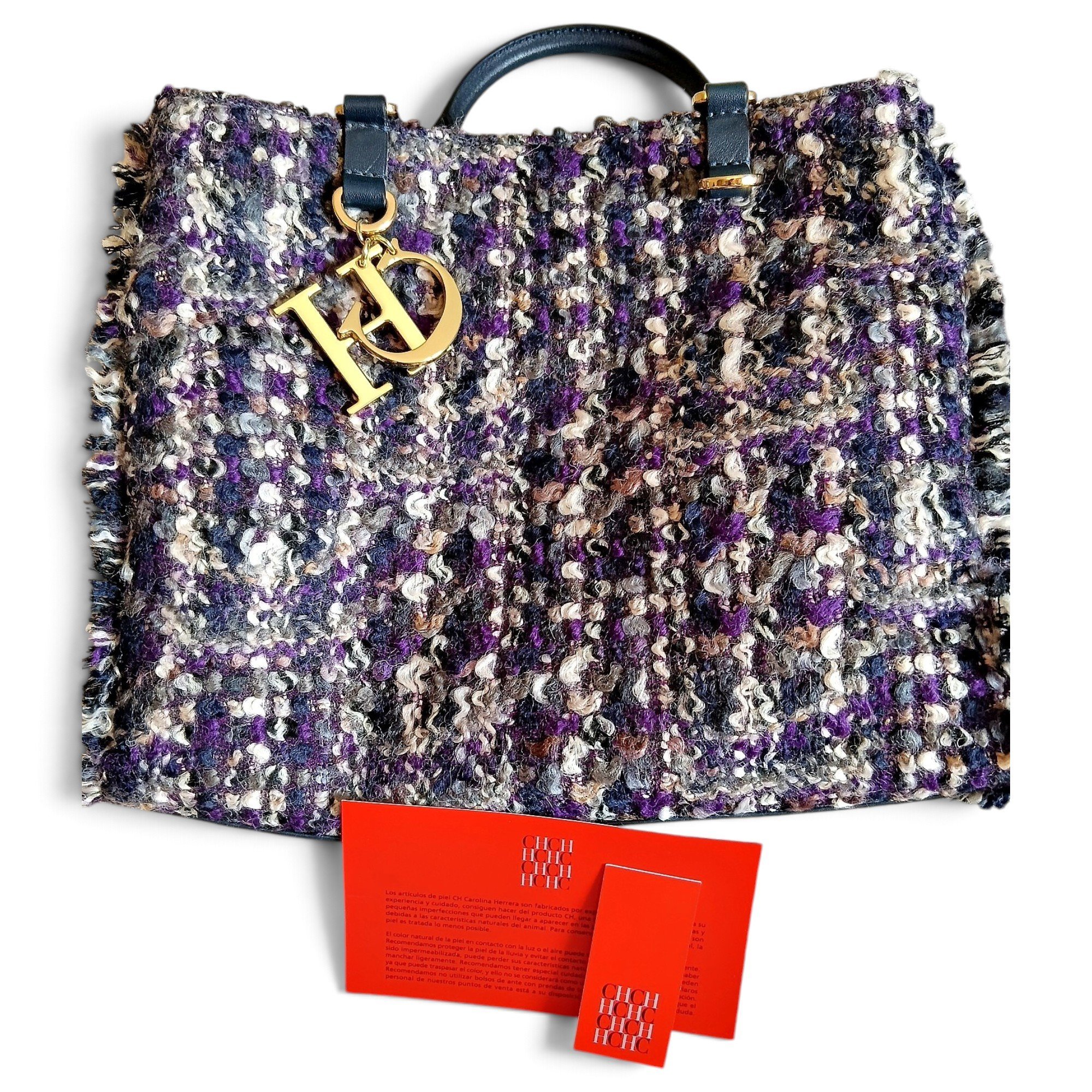 Tweed tote