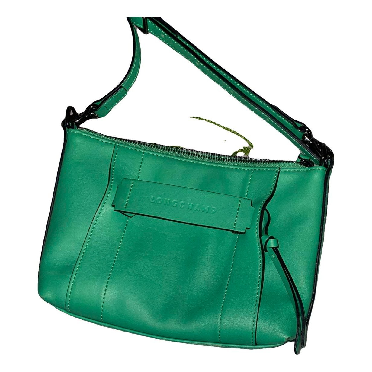 3D leather crossbody bag