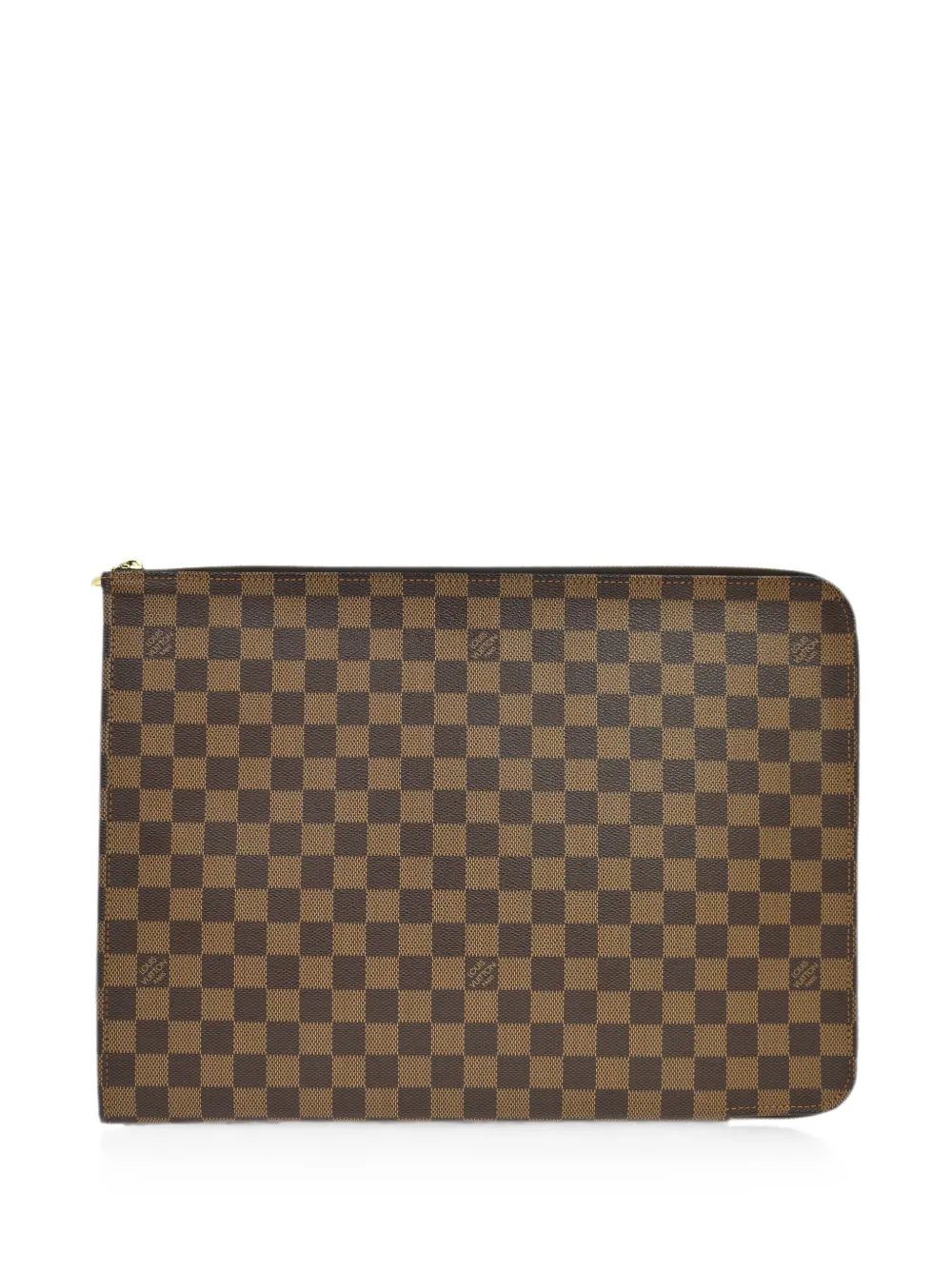 2002 Poche Documents Damier Ebene business bag