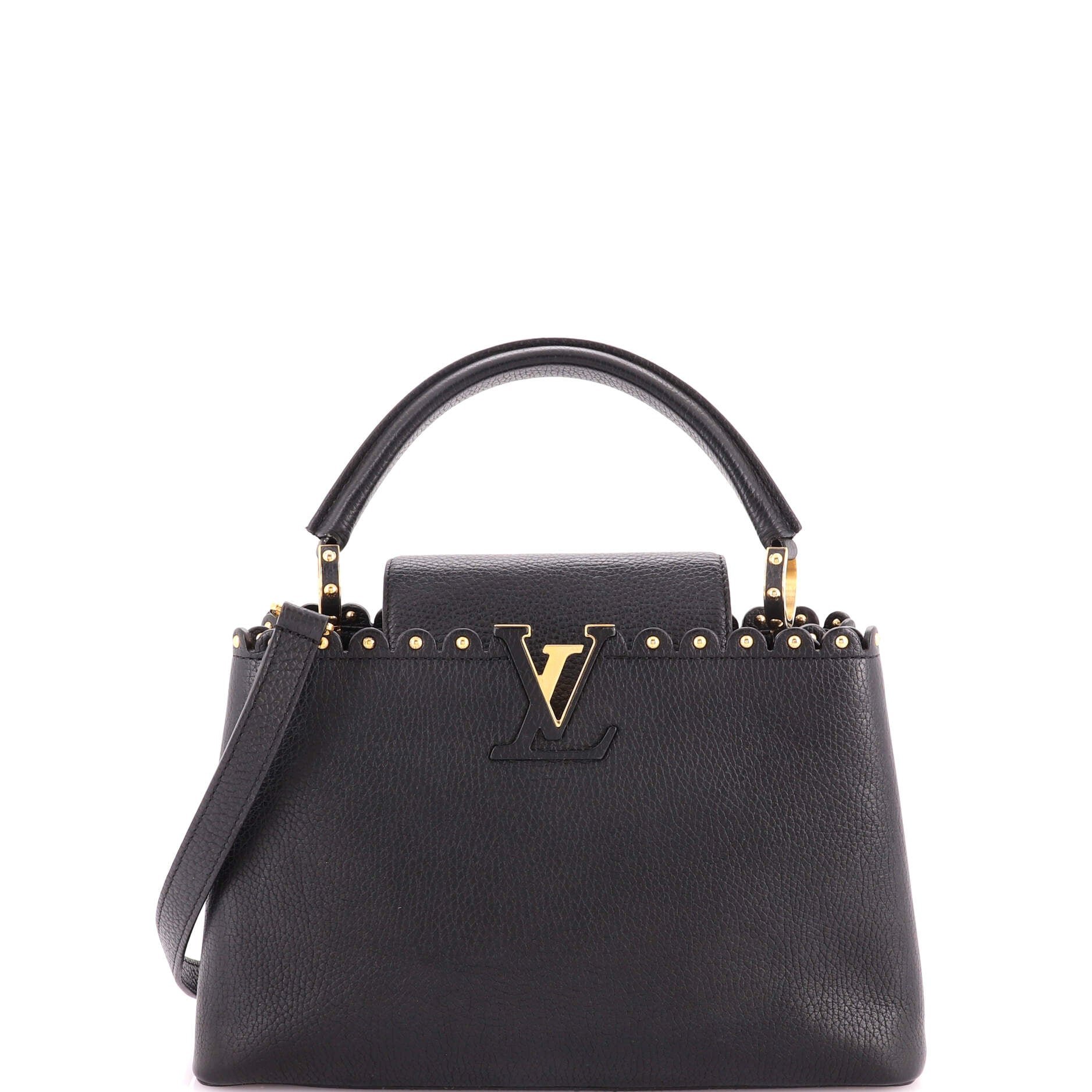 Capucines Bag Studded Leather PM