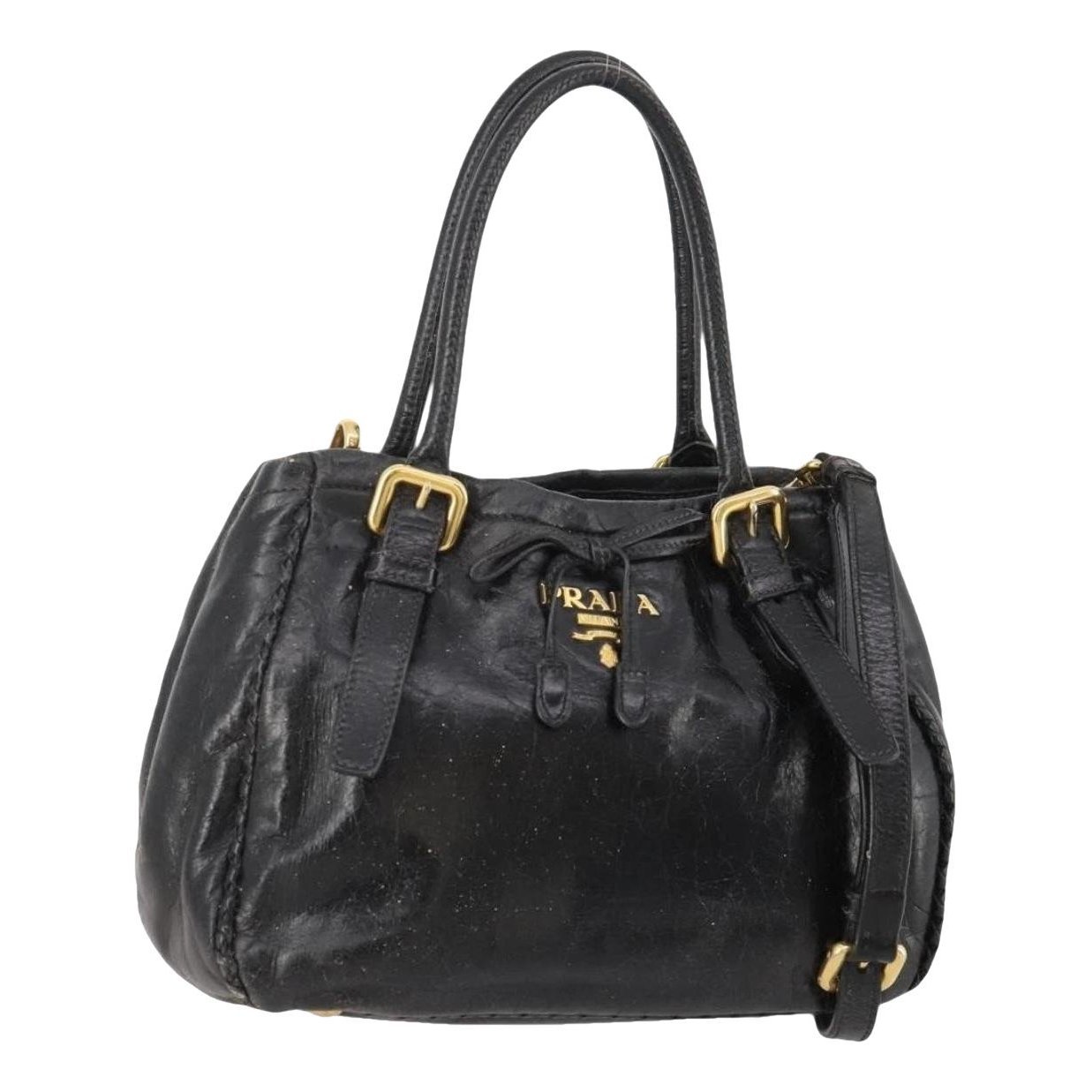 Leather handbag