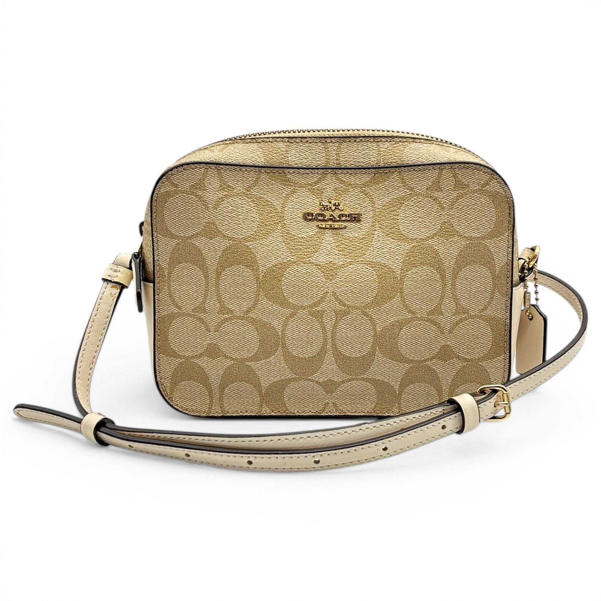 Leather crossbody bag