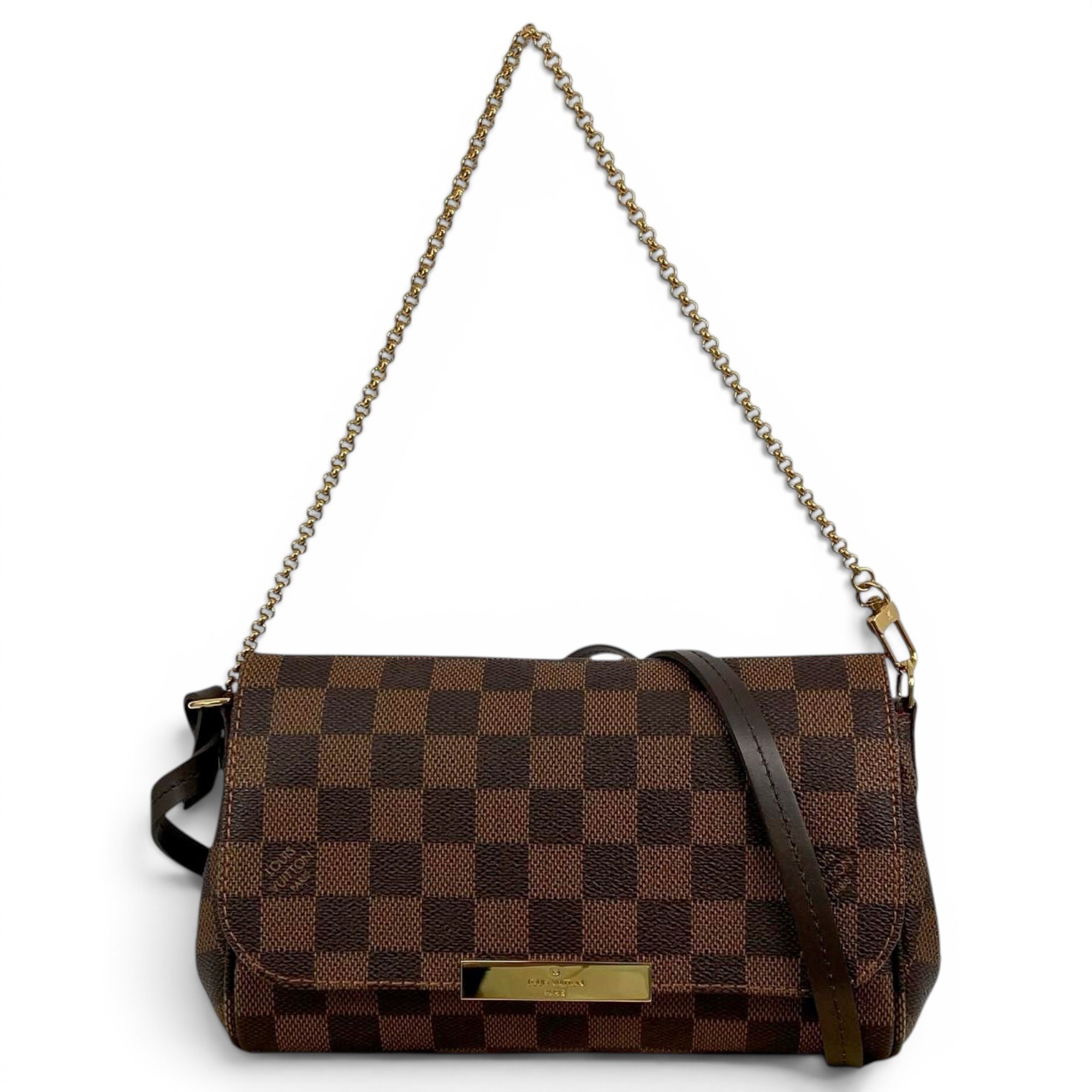 Favorite patent leather handbag