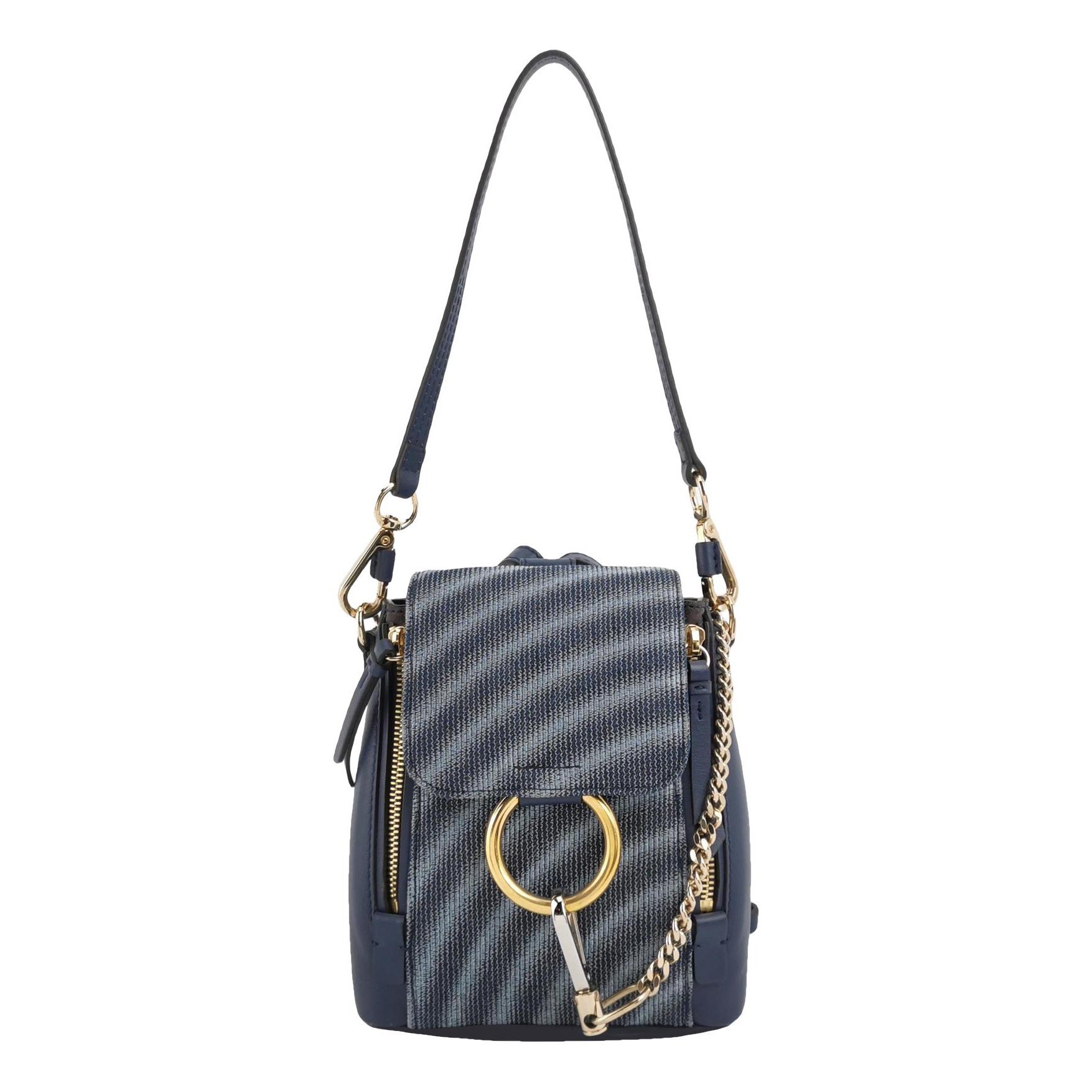 Faye leather handbag