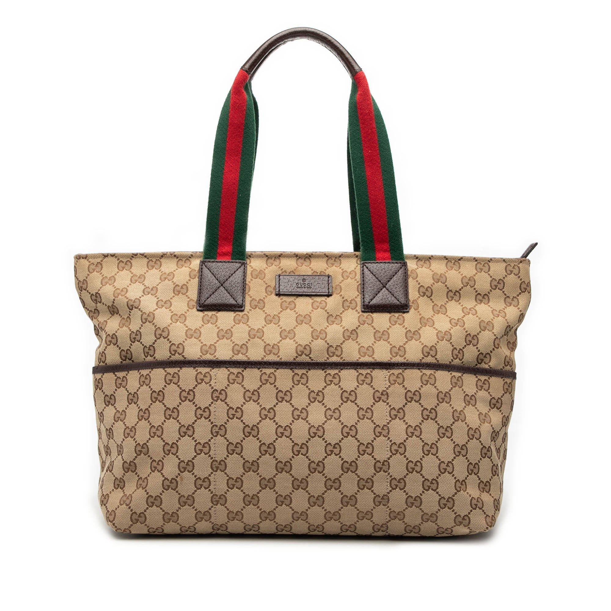 Leather tote