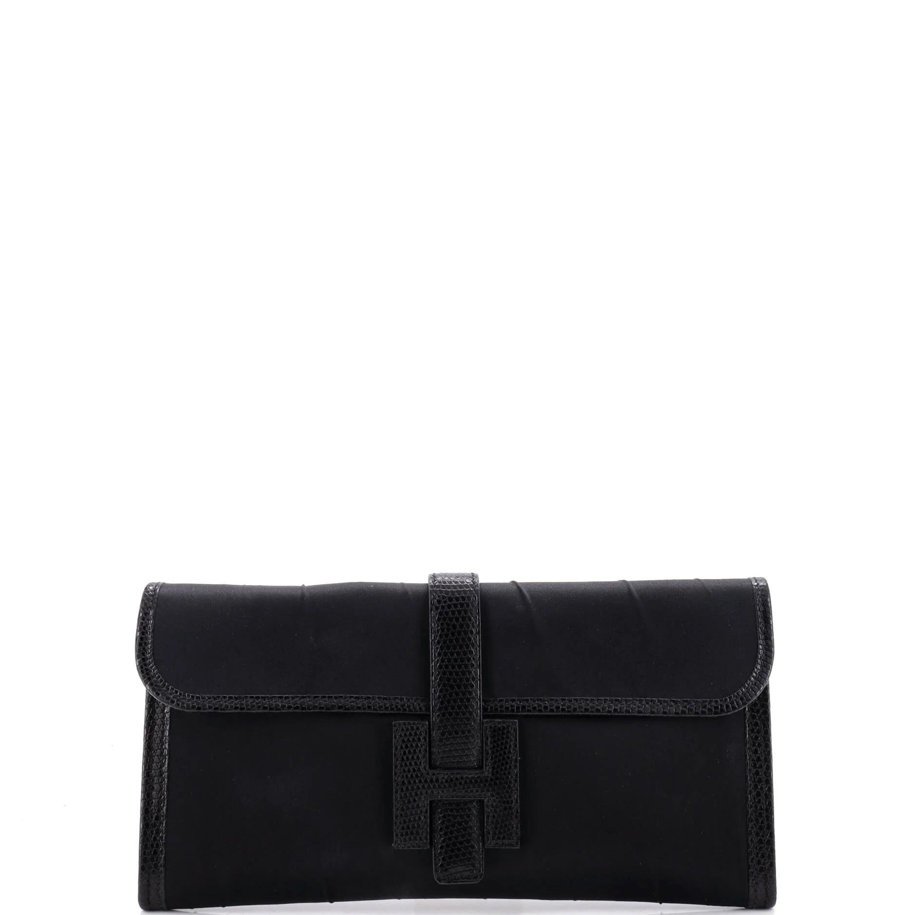 Exotic leathers clutch bag