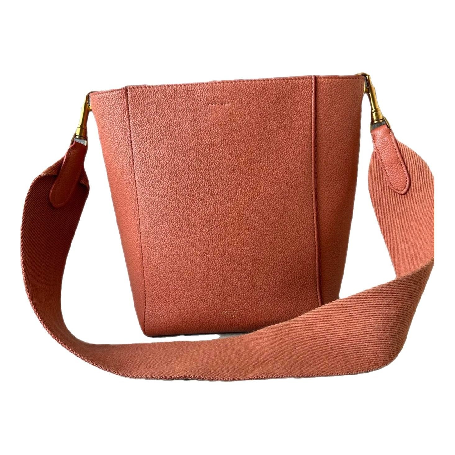 Seau Sangle leather handbag