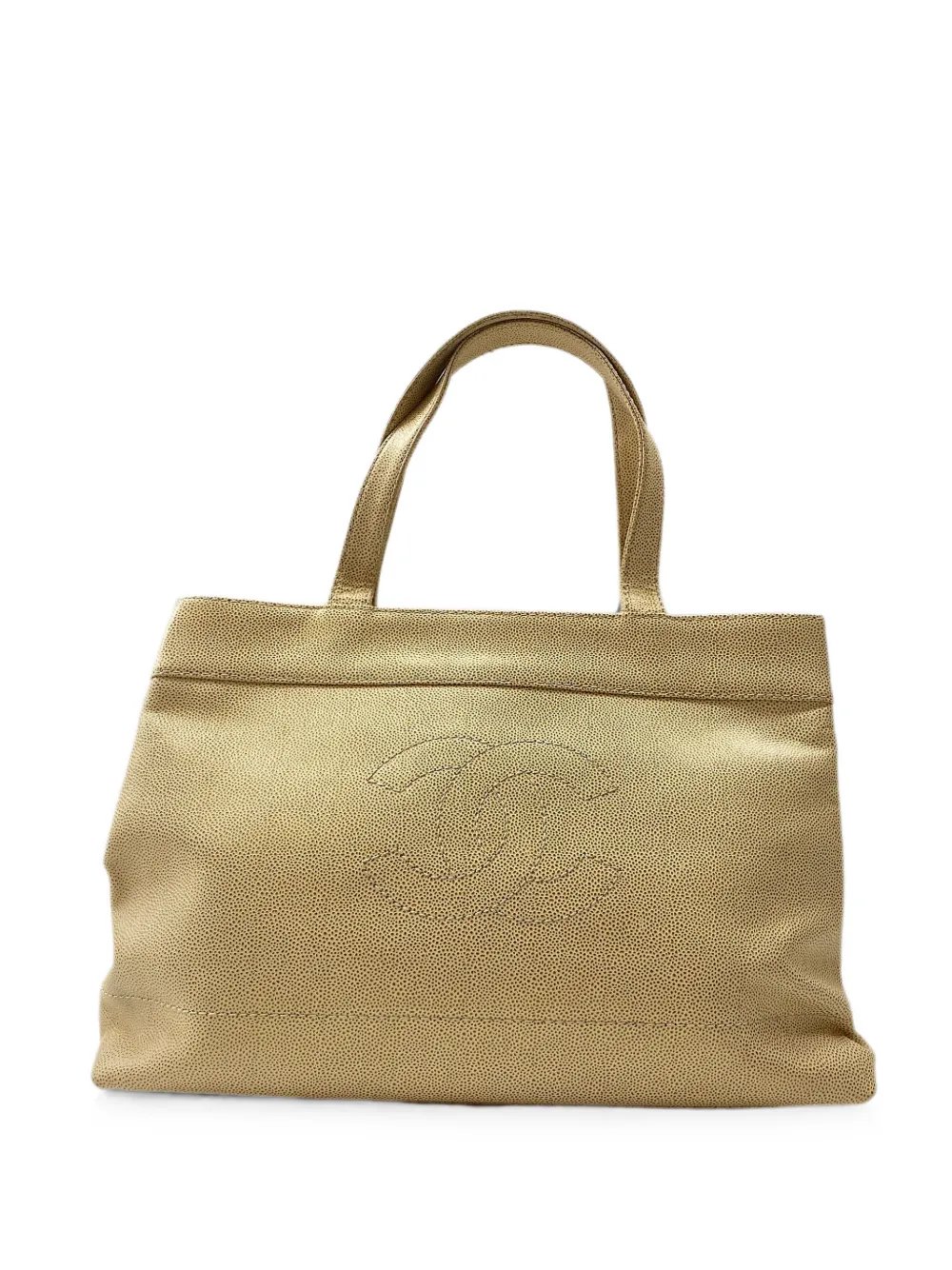 1997-1999 CC logo-stitch tote bag