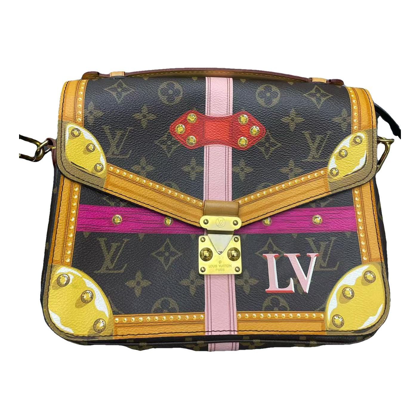 Metis leather handbag