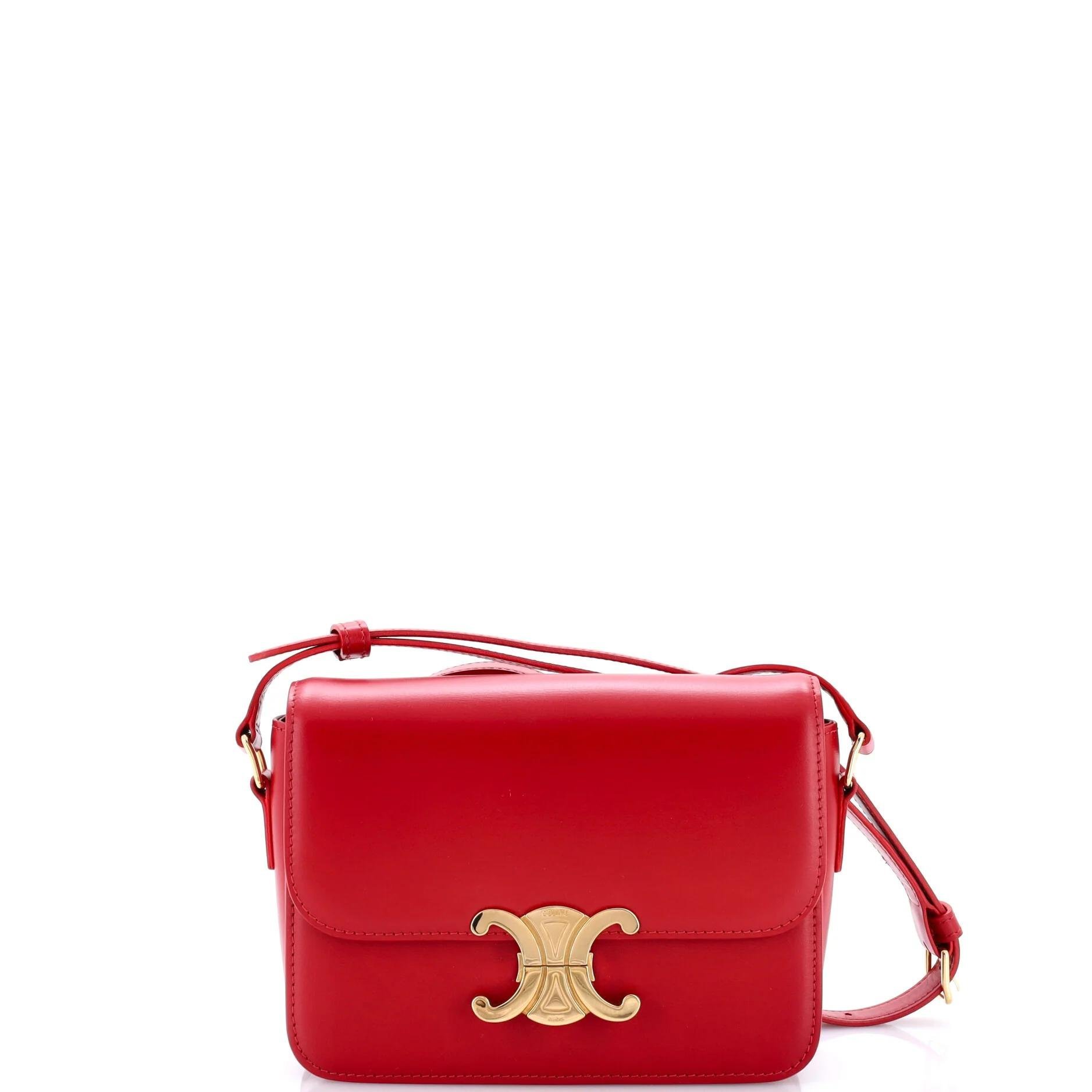 Leather crossbody bag