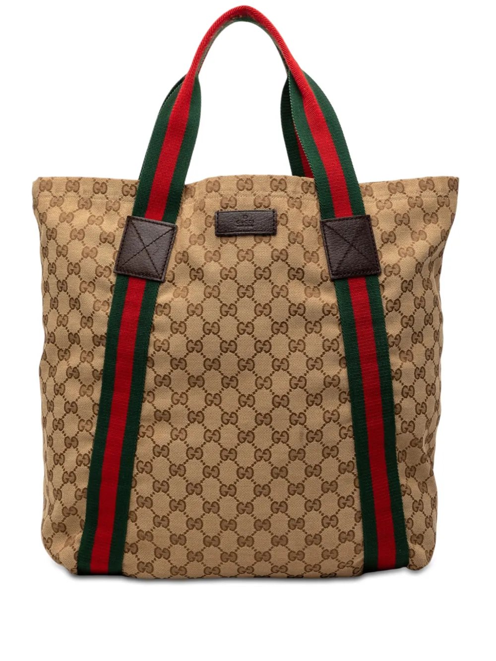 2000-2015 GG Canvas Web tote bag