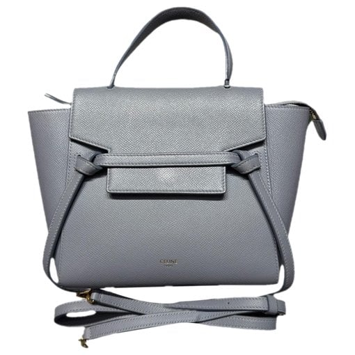 Belt leather handbag