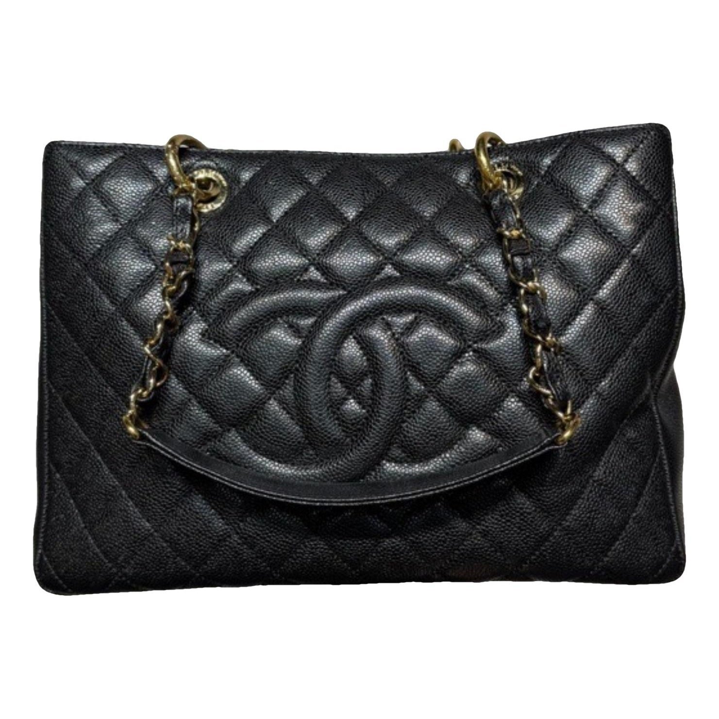 Grand shopping leather tote
