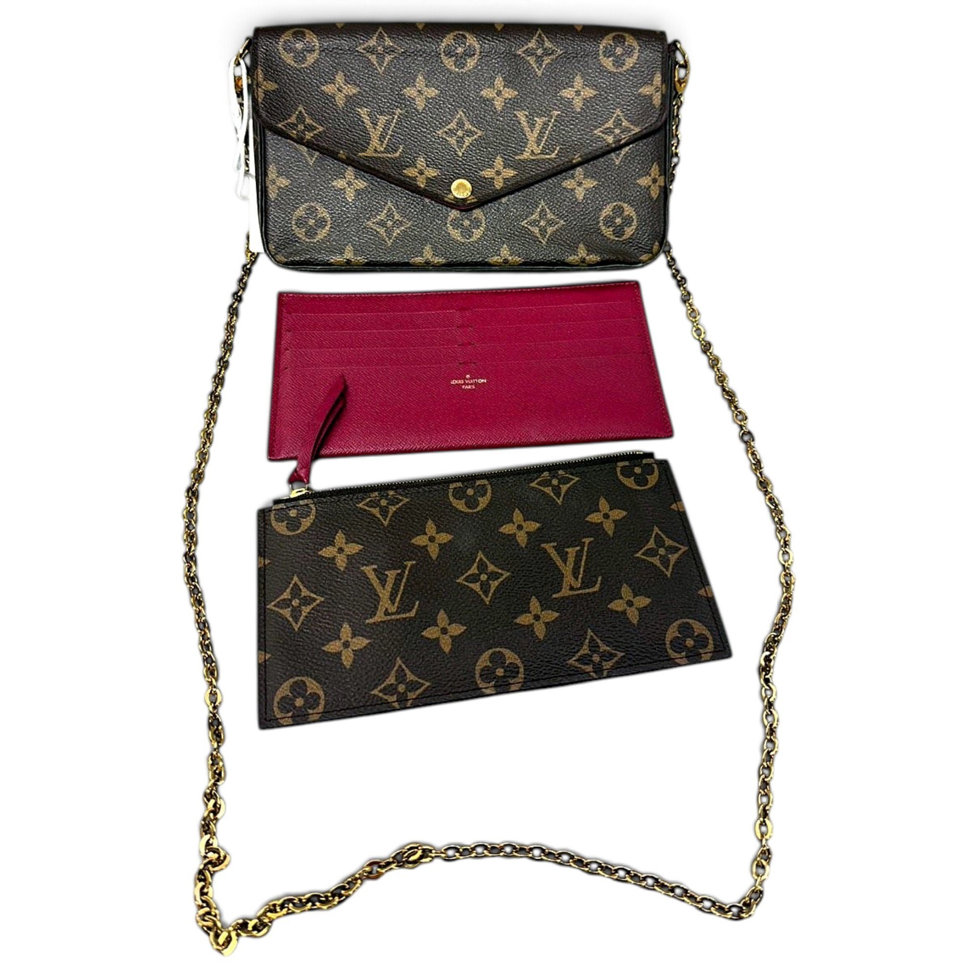 Félicie leather crossbody bag