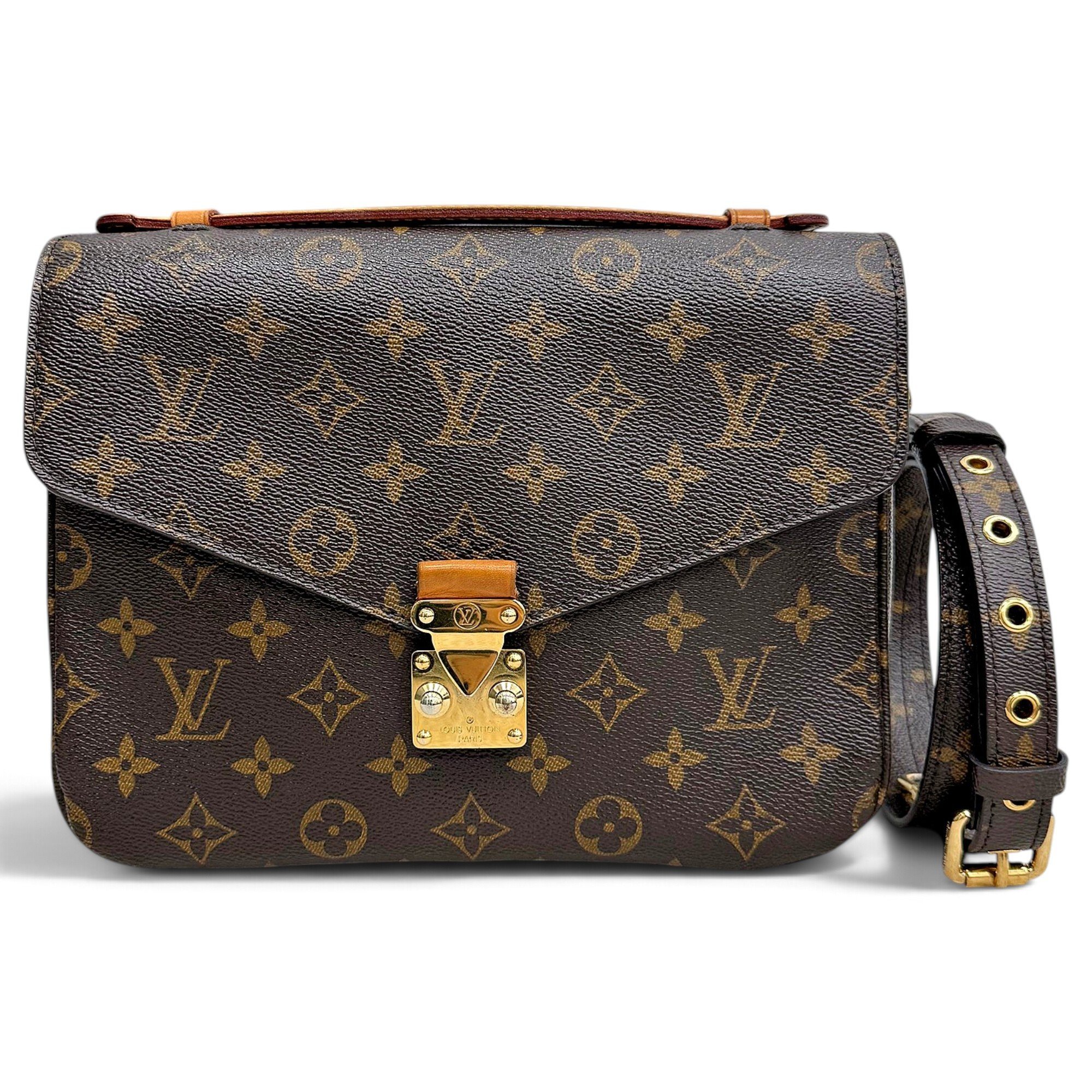 Metis leather handbag
