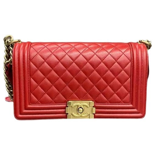 Boy leather handbag