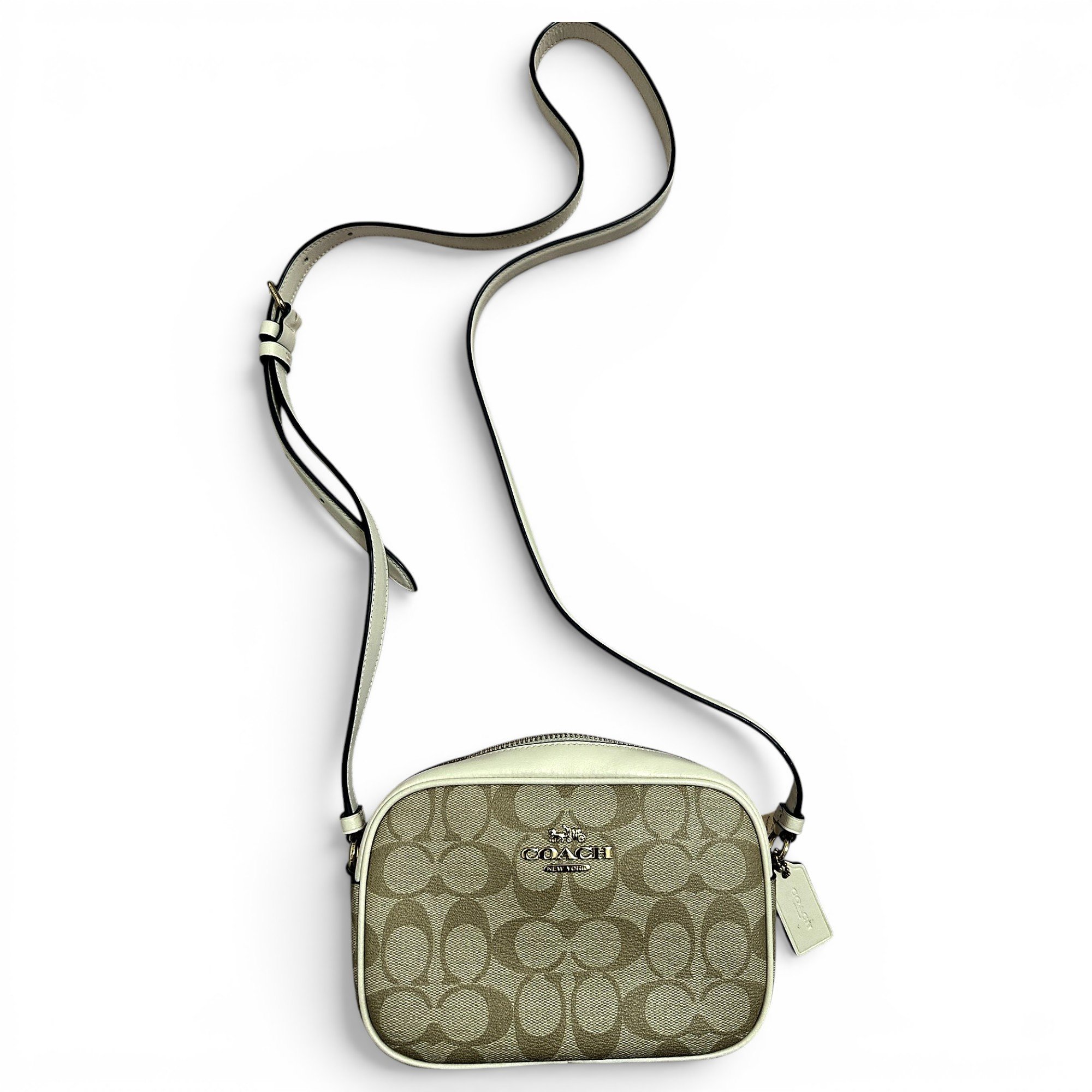 Leather crossbody bag