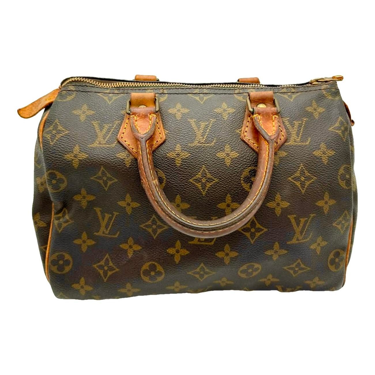 Speedy leather handbag