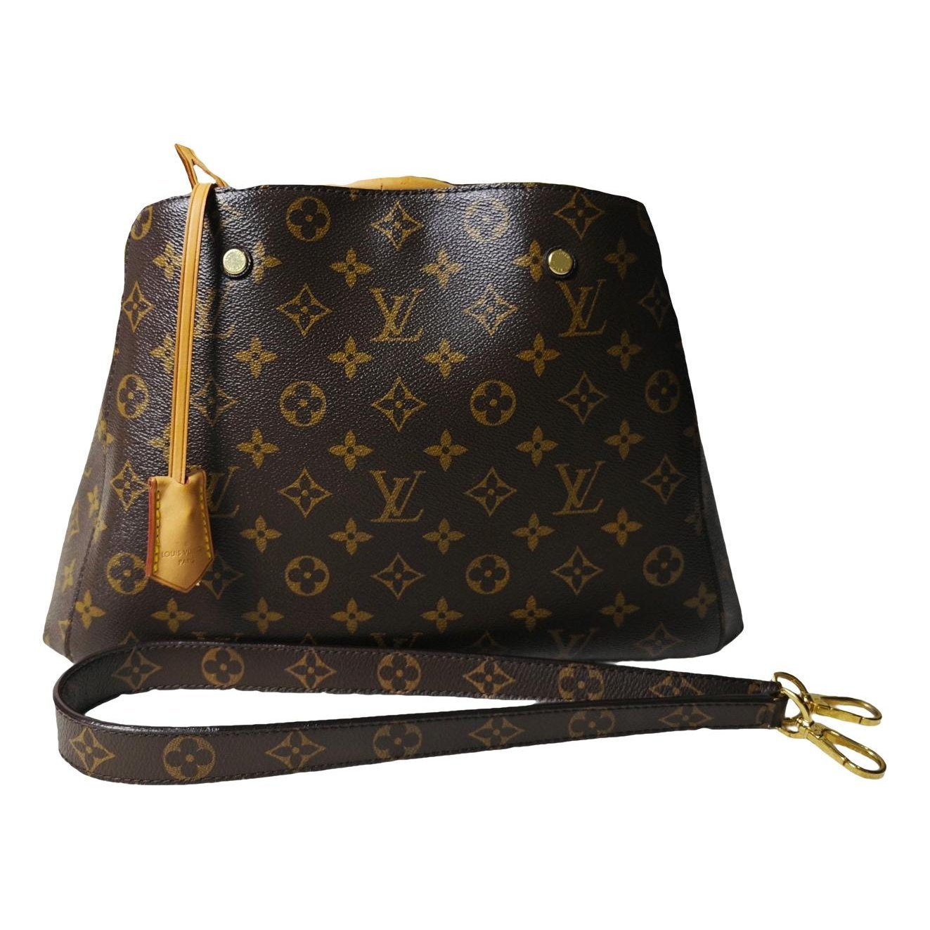 Louis Vuitton Montaigne cloth handbag