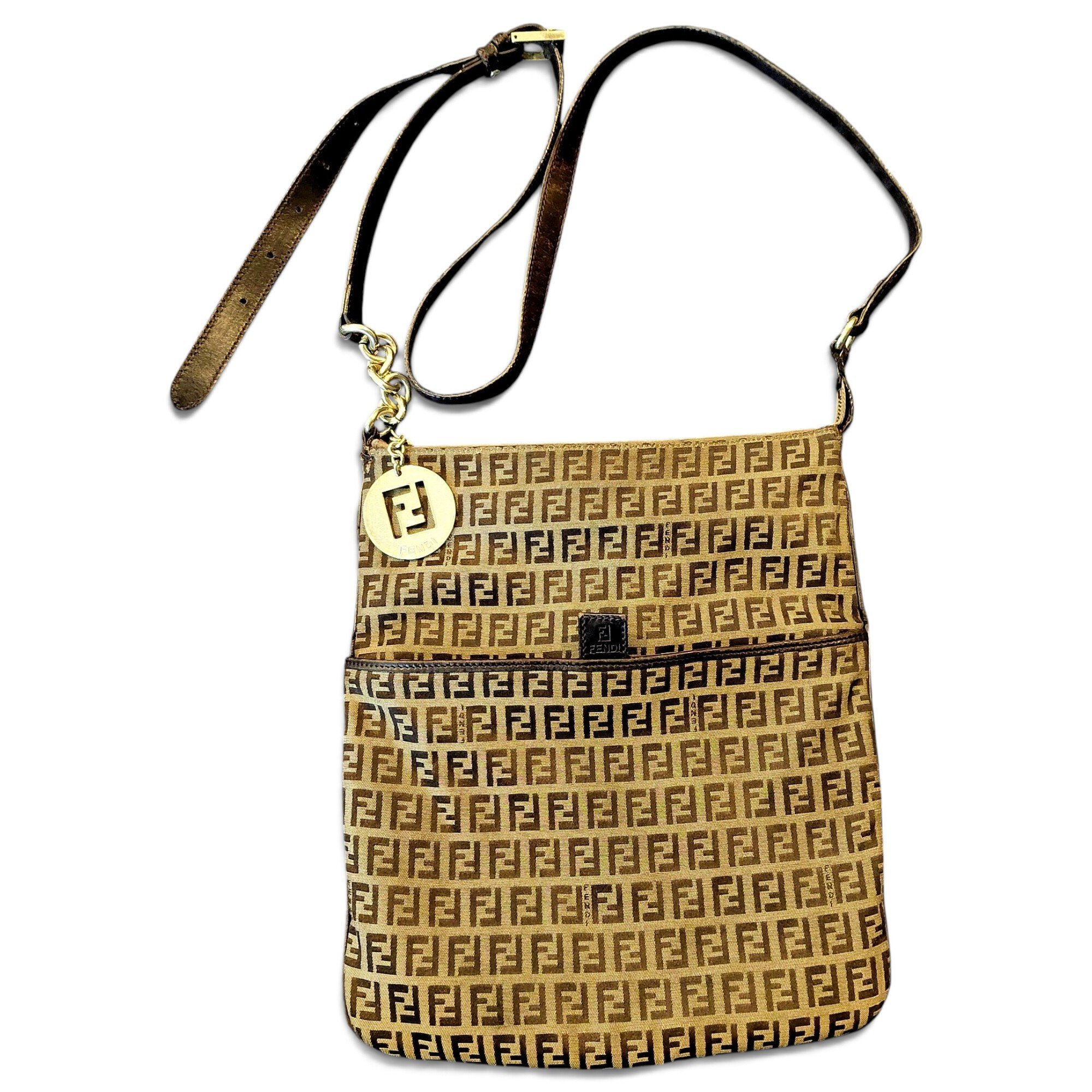 Leather crossbody bag