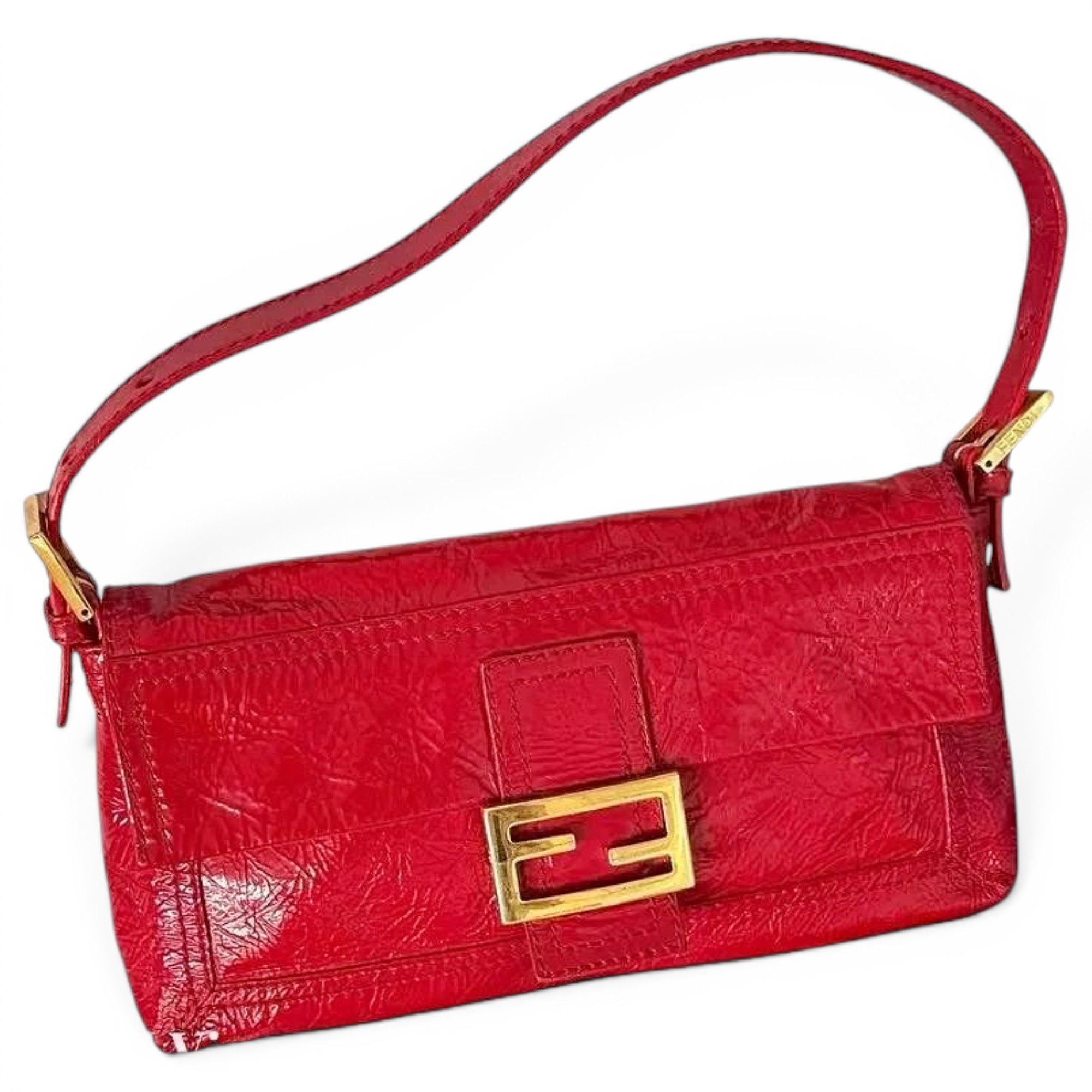 Baguette leather bag