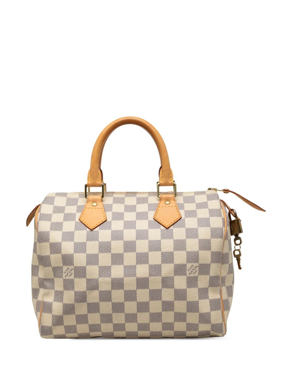 2014 Damier Azur Speedy 25 boston bag