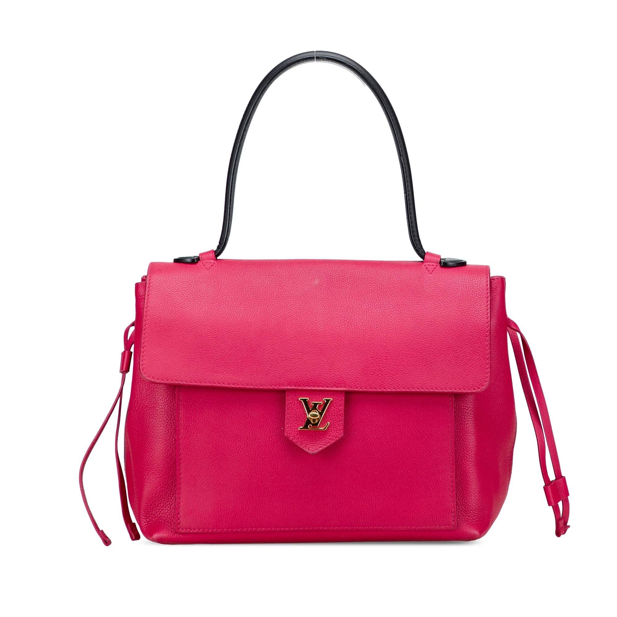 Lockme leather handbag