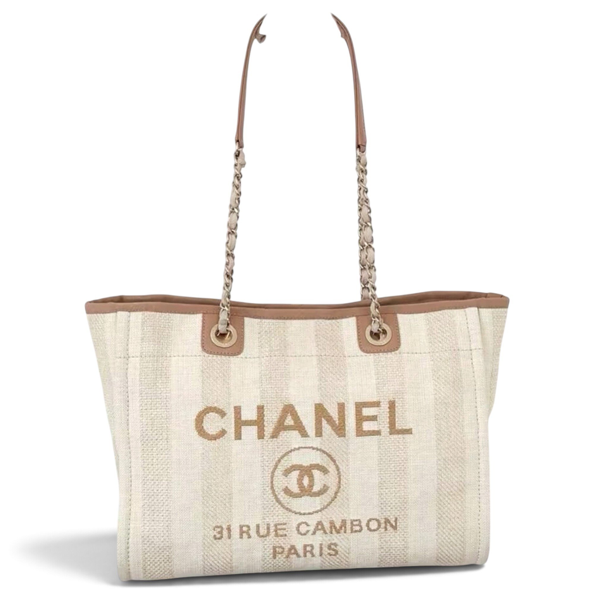 Deauville Chain cloth tote