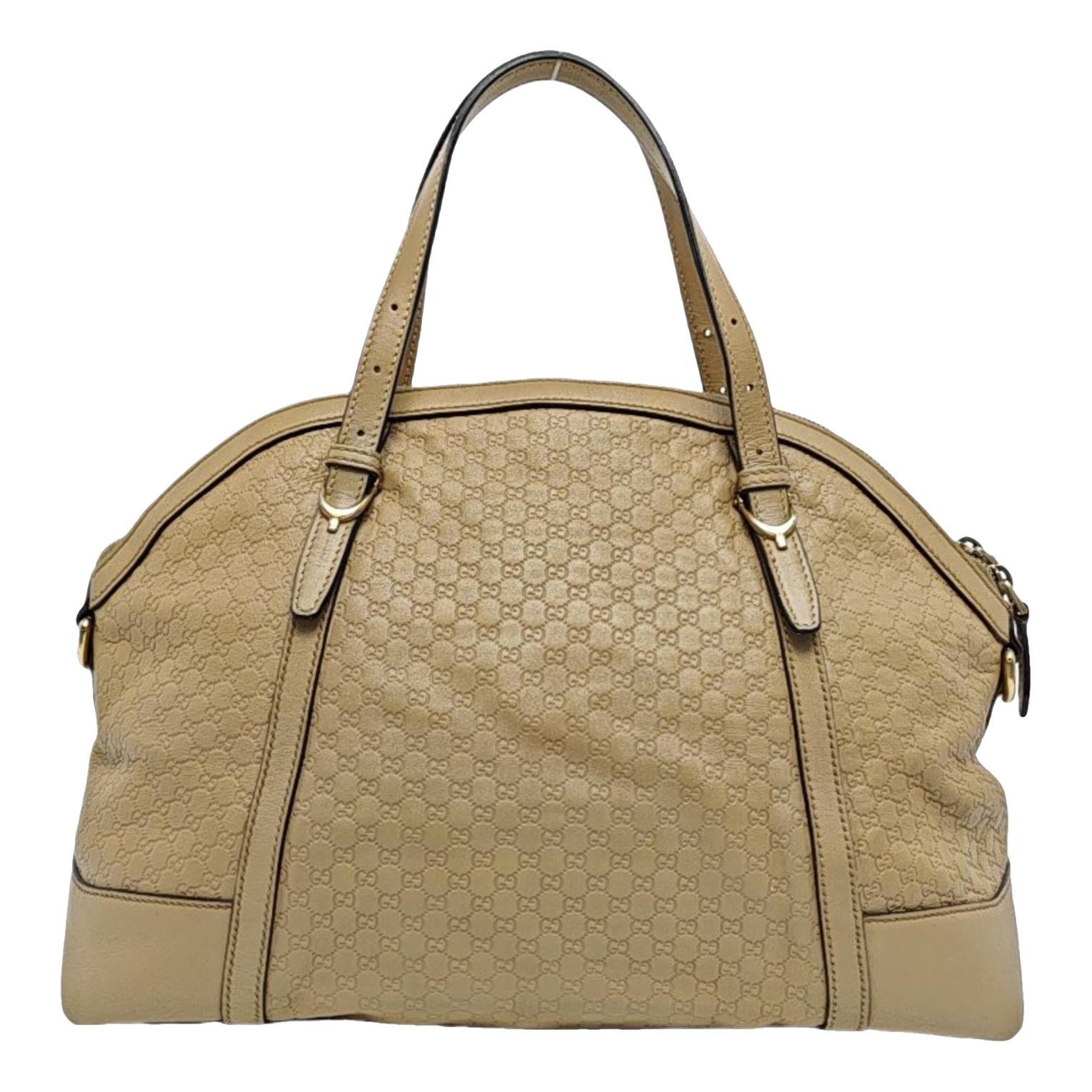 Ophidia Dome Top Handle leather crossbody bag