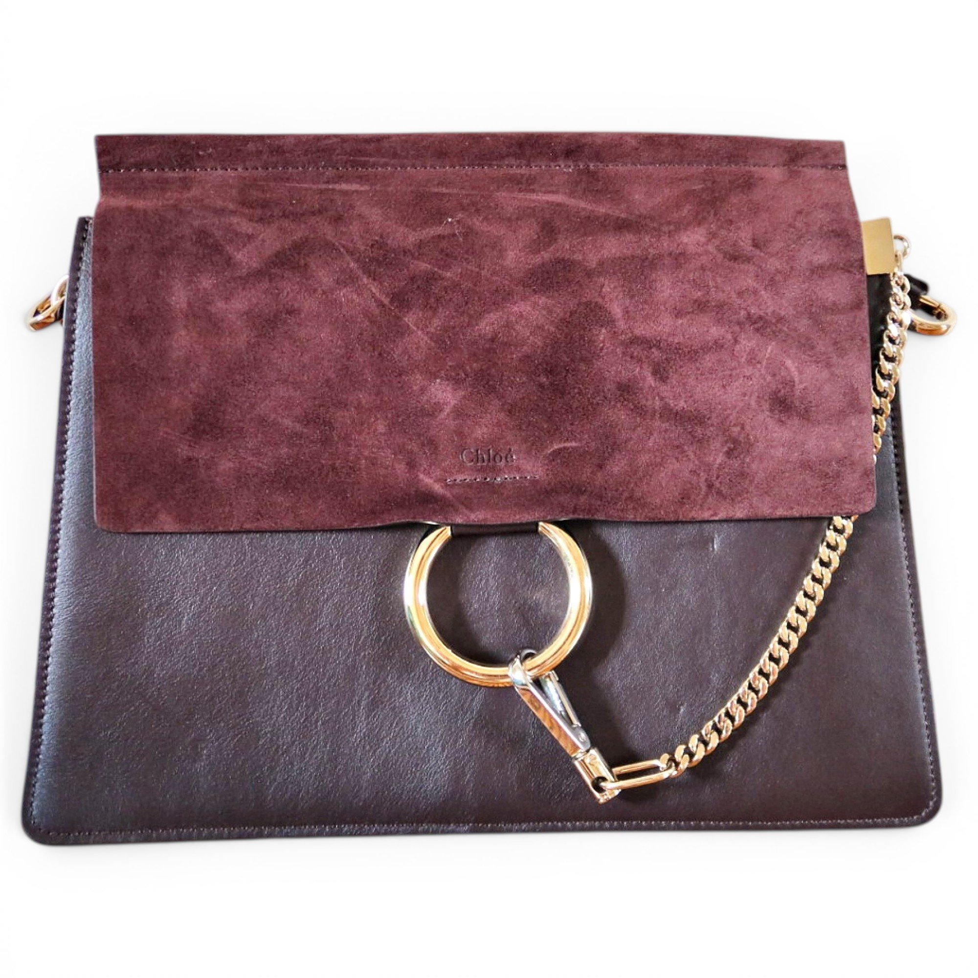 Faye leather handbag