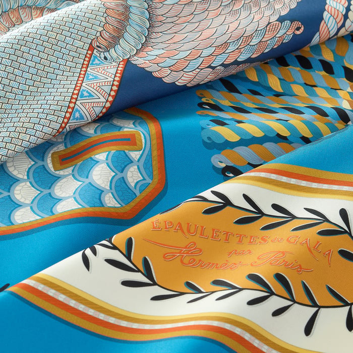 Epaulettes De Gala Double Face Scarf 90