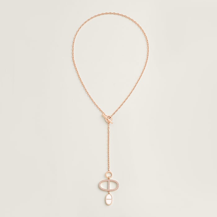 Sans Coloris Chaine d'Ancre Verso Pendant, Large Model