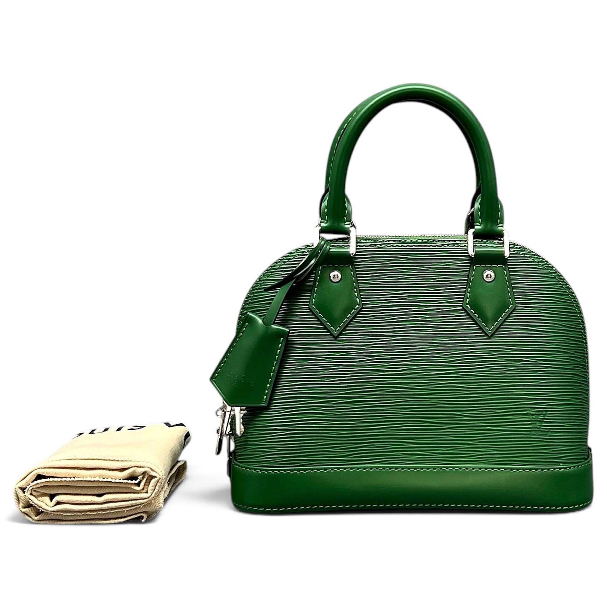 Louis Vuitton Alma BB leather handbag