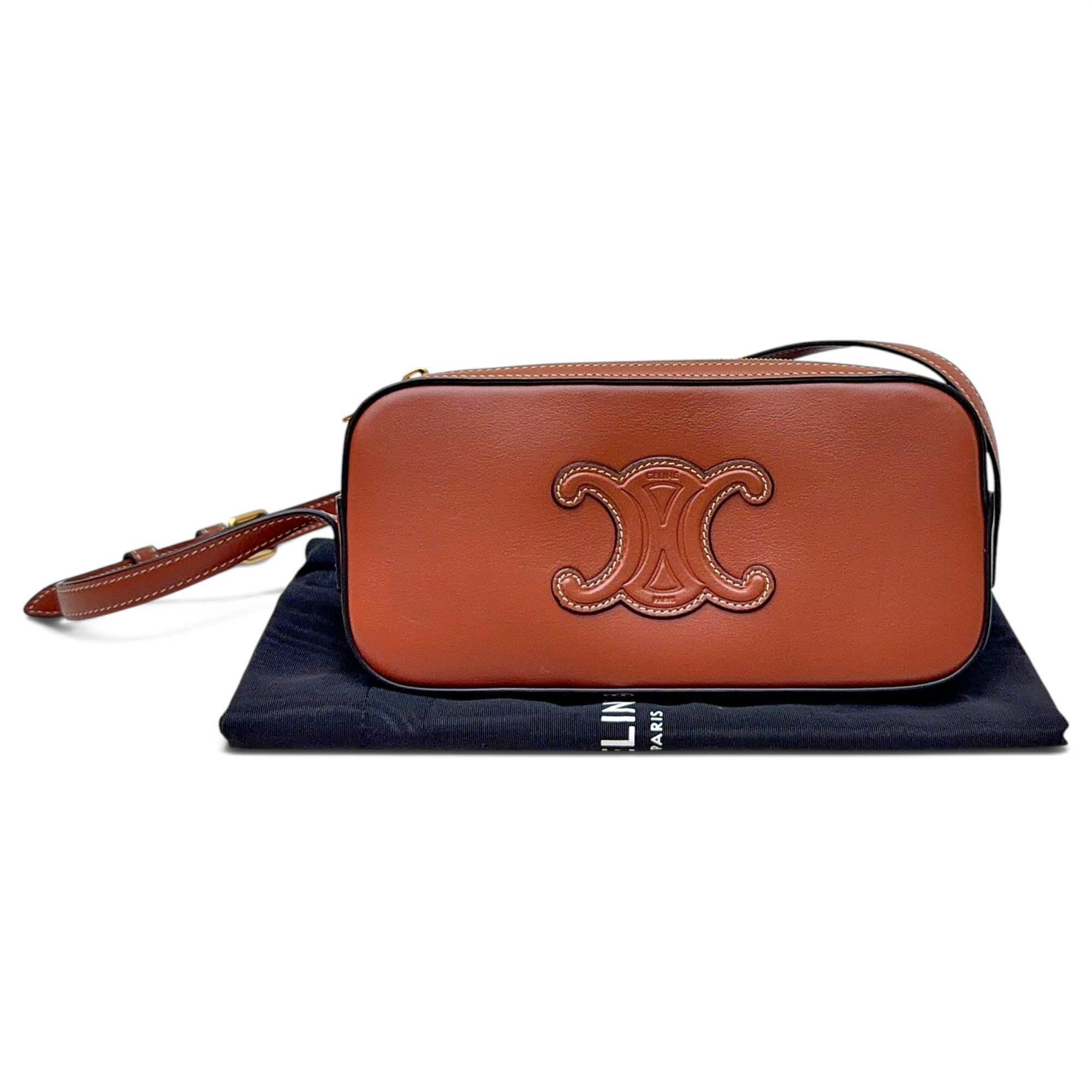 Leather crossbody bag