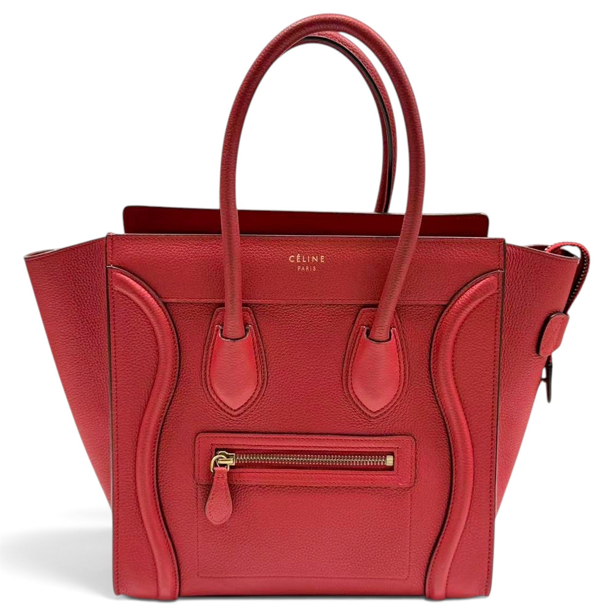 Luggage leather handbag