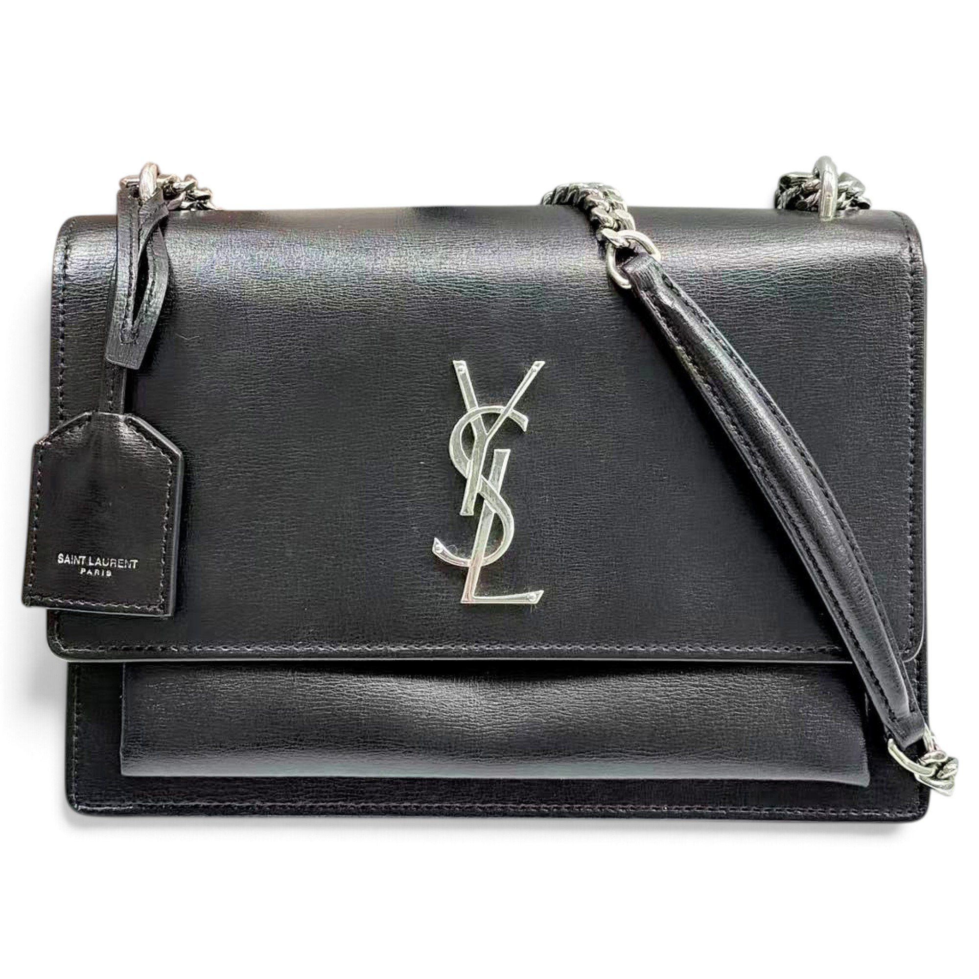 Sunset leather crossbody bag