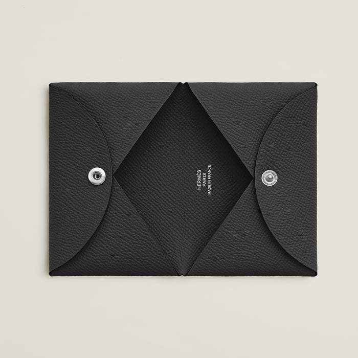 Noir Calvi Card Holder