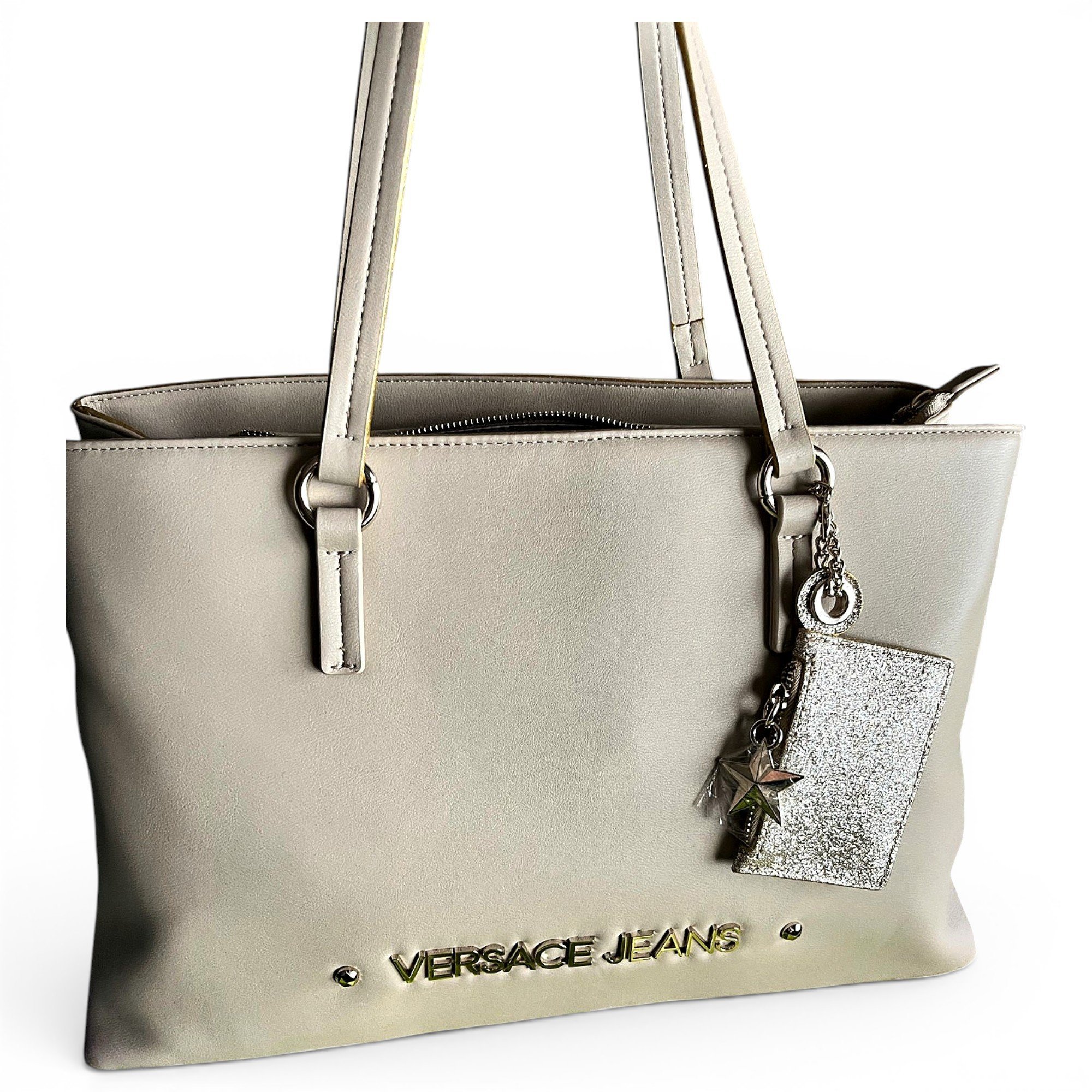 Vegan leather tote