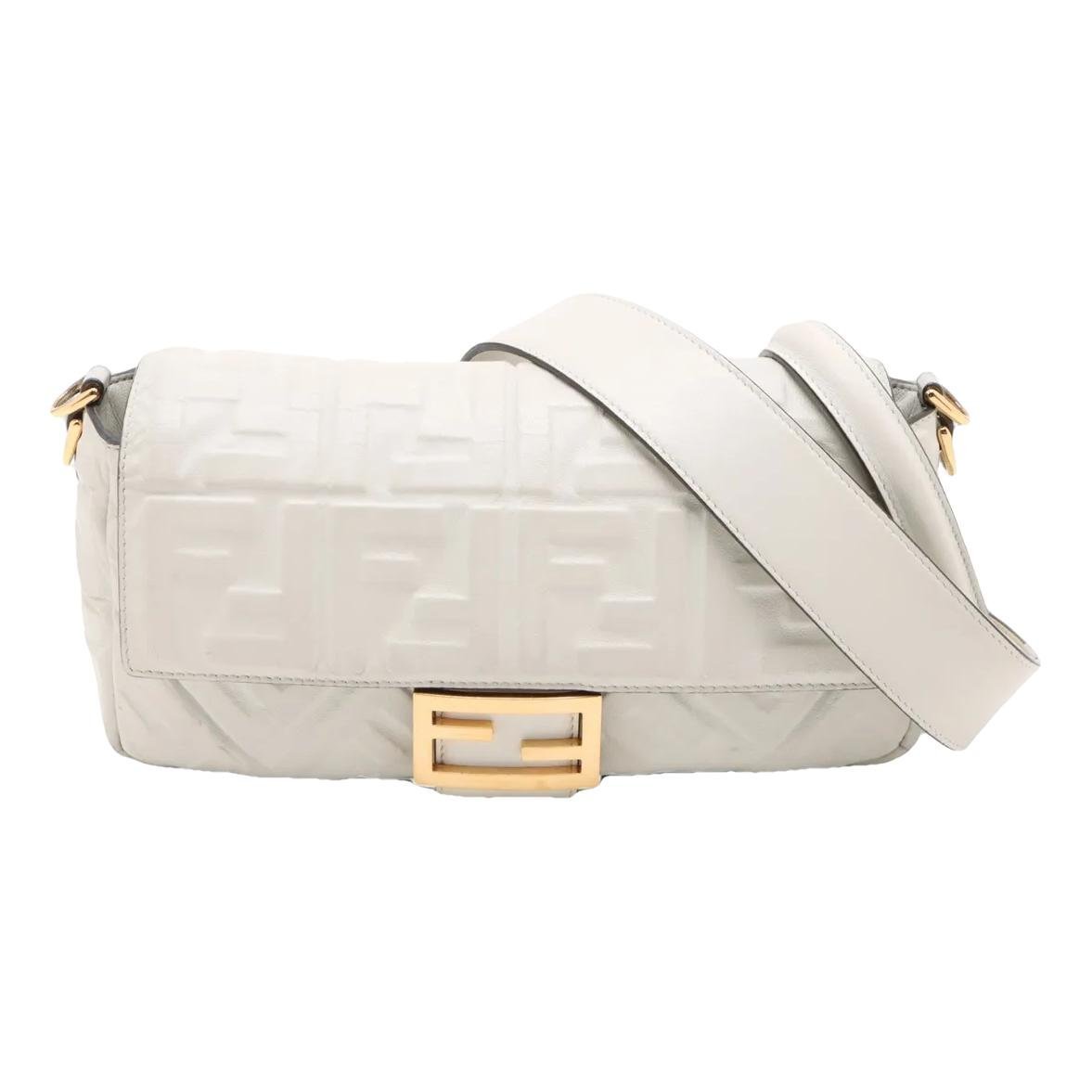Baguette leather handbag