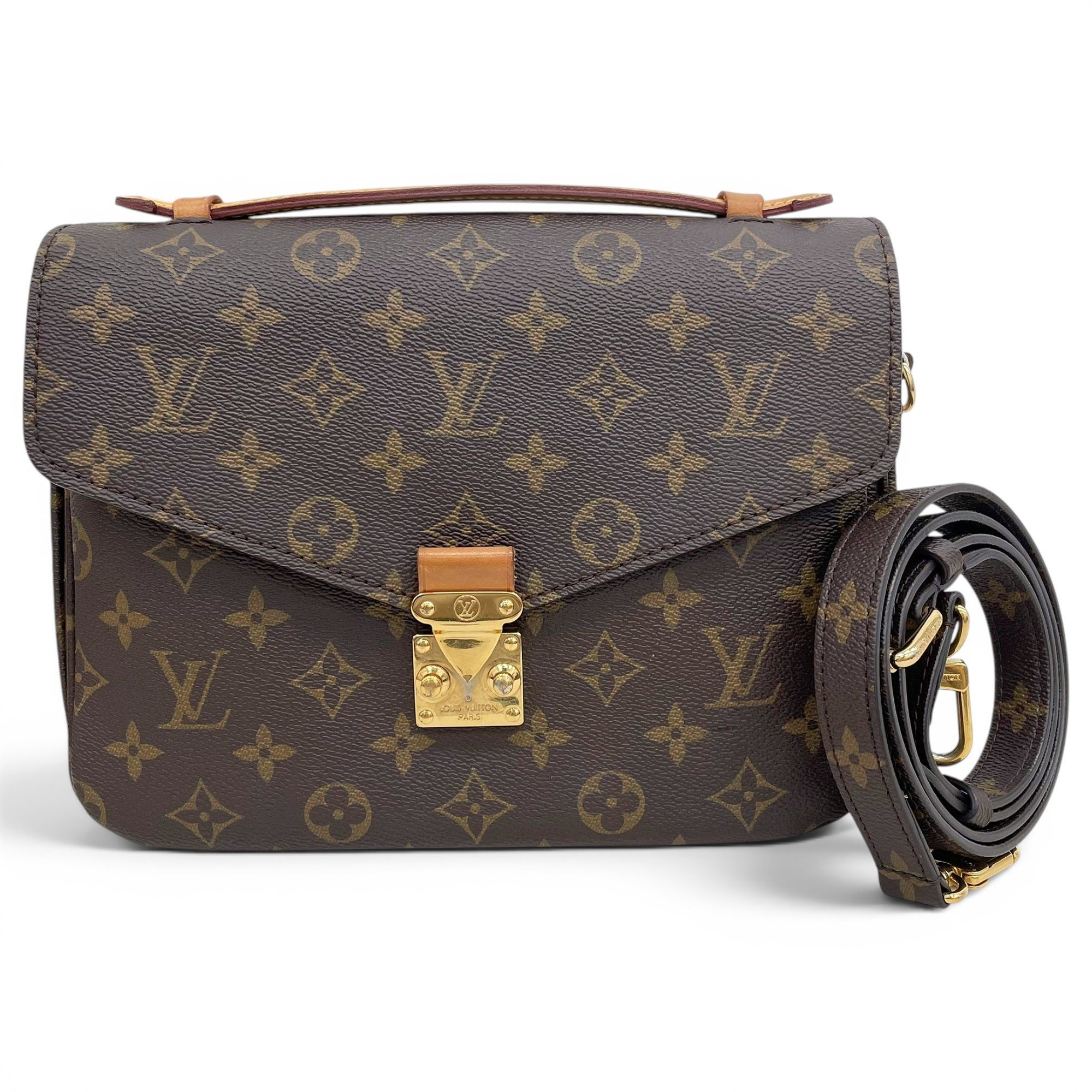 Metis leather crossbody bag