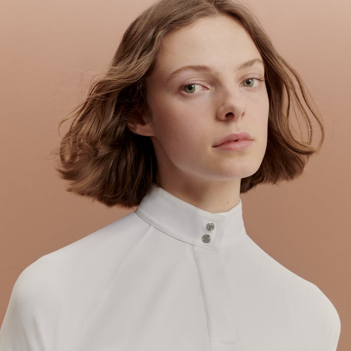 Blanc Jump Competition Polo Shirt