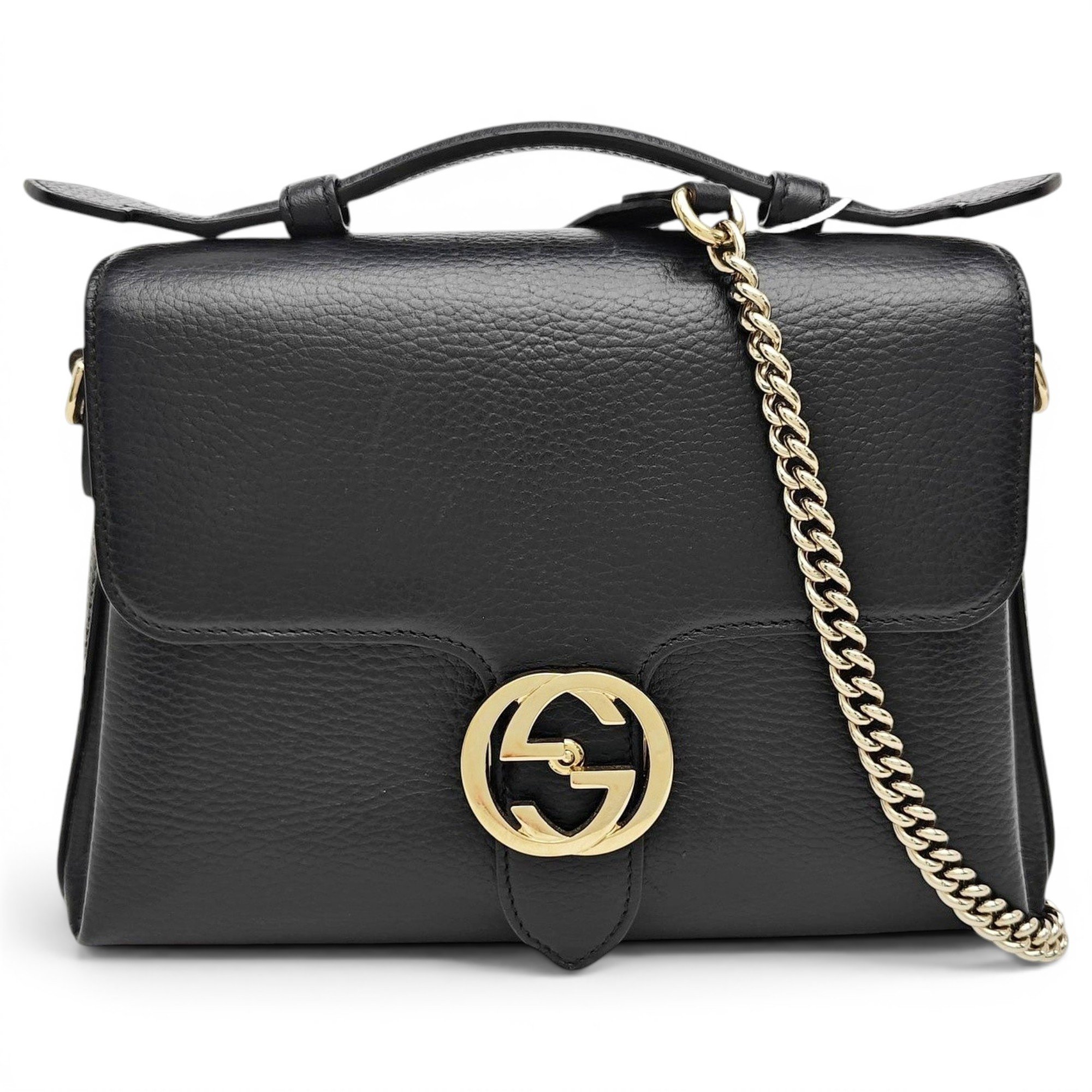 Leather handbag