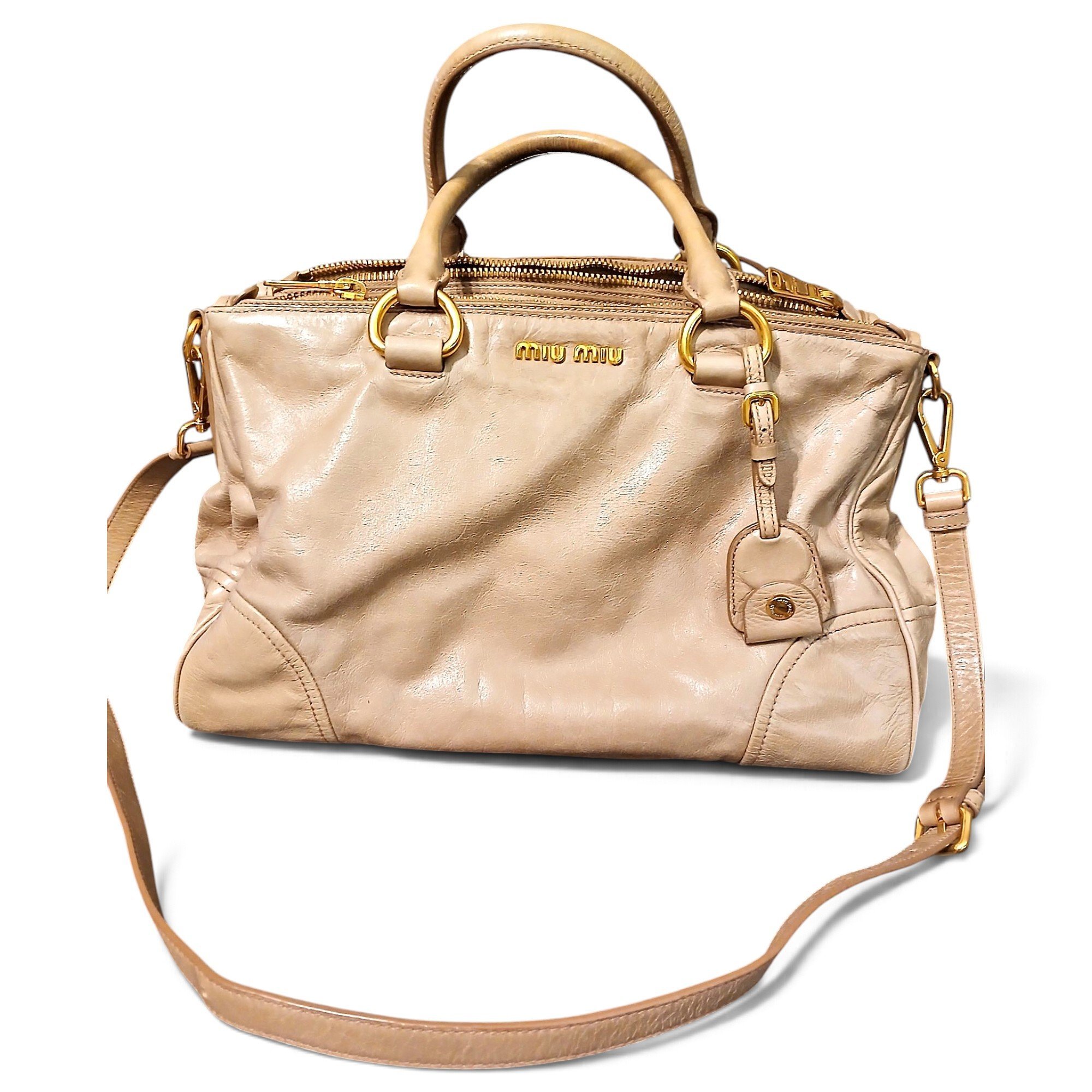 Vitello leather handbag
