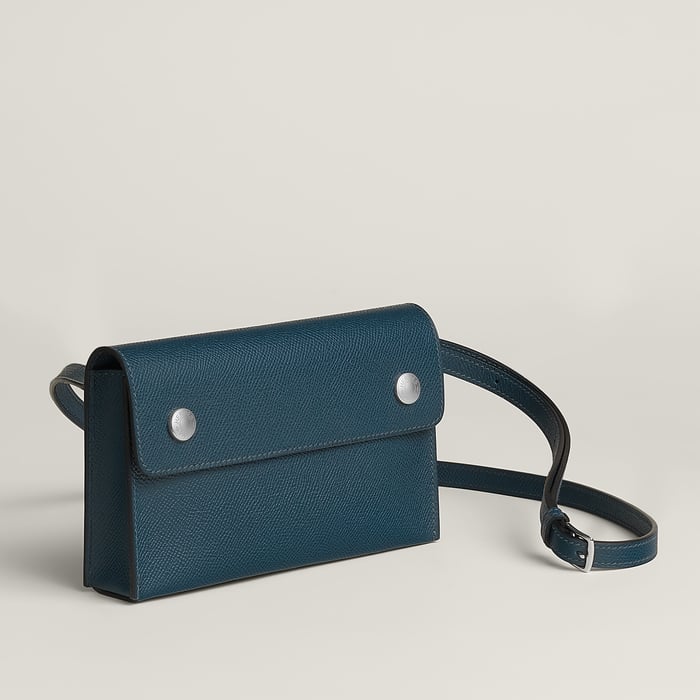 Bleu Abysse Hermèsnap Wallet