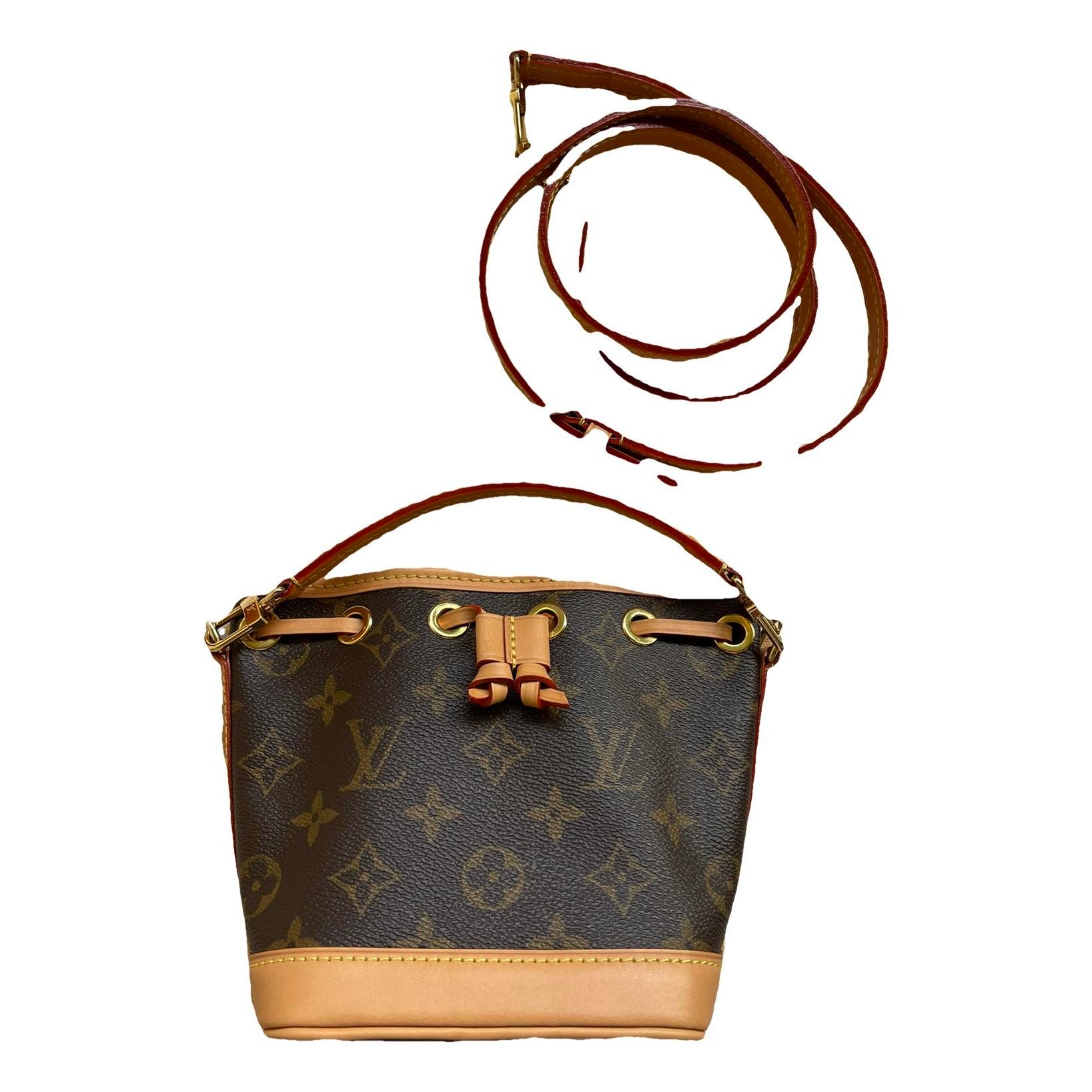 Nano Noé cloth crossbody bag